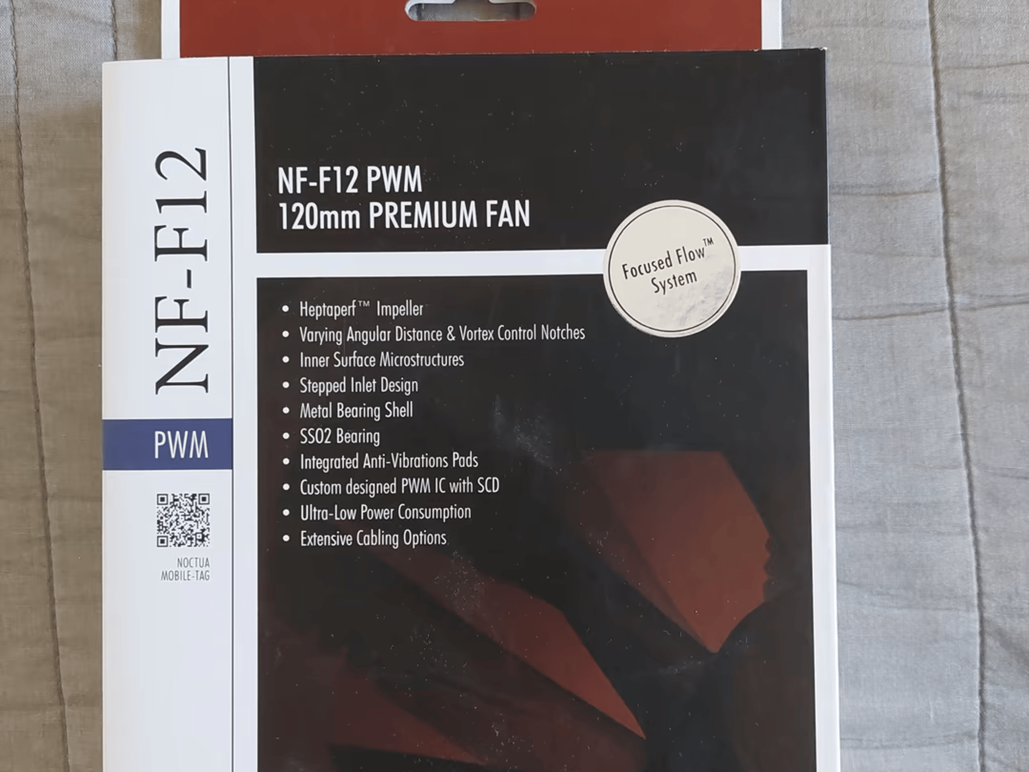 Noctua NF-F12 PWM Case Fan (120mm)