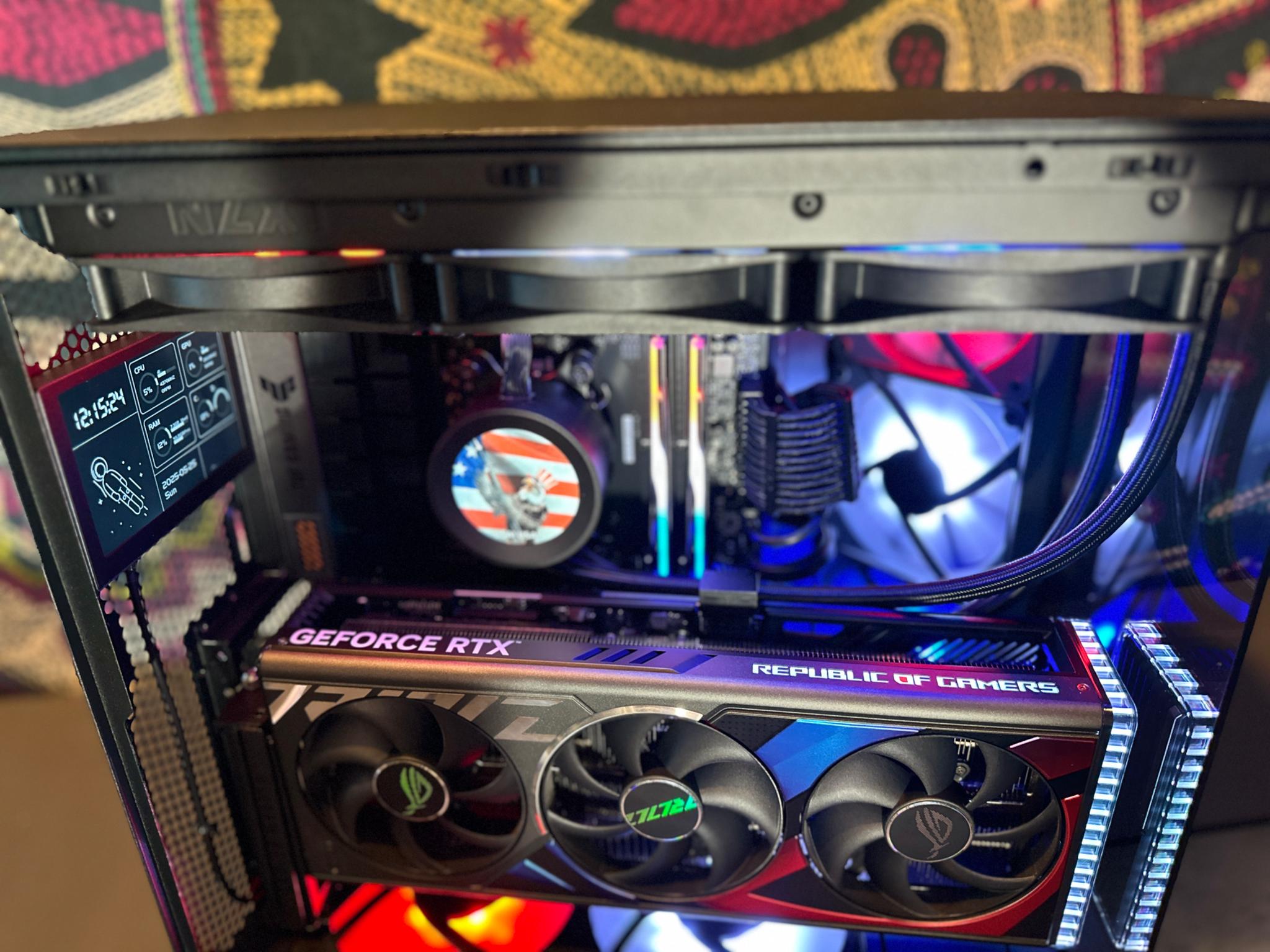 🔥4090 ROG Strix Gaming PC 7800x3d 64gb Ram 4TB M.2🔥