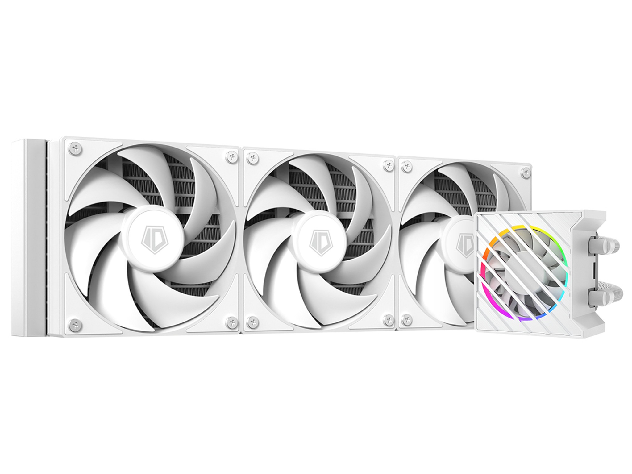 New White ID-COOLING DASHFLOW 360 XT LITE Liquid Cooler - 360mm Radiator