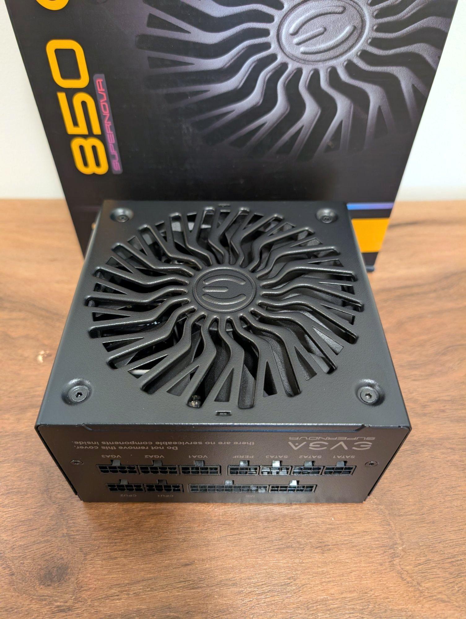 EVGA SuperNOVA 850 GT 850W 80+ Gold PSU + CableMod Sleeved Kit (Excellent Condition)