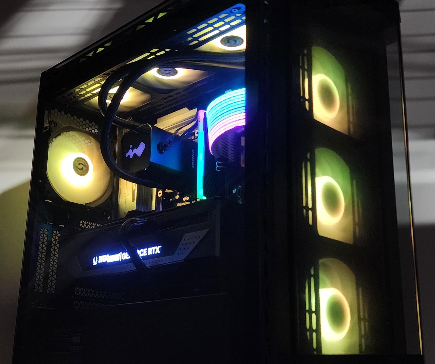 Gaming PC Ultra 5 250KF 16GB RAM 1TB SSD RTX 4070 Ti SUPER 16GB Win11 Computer