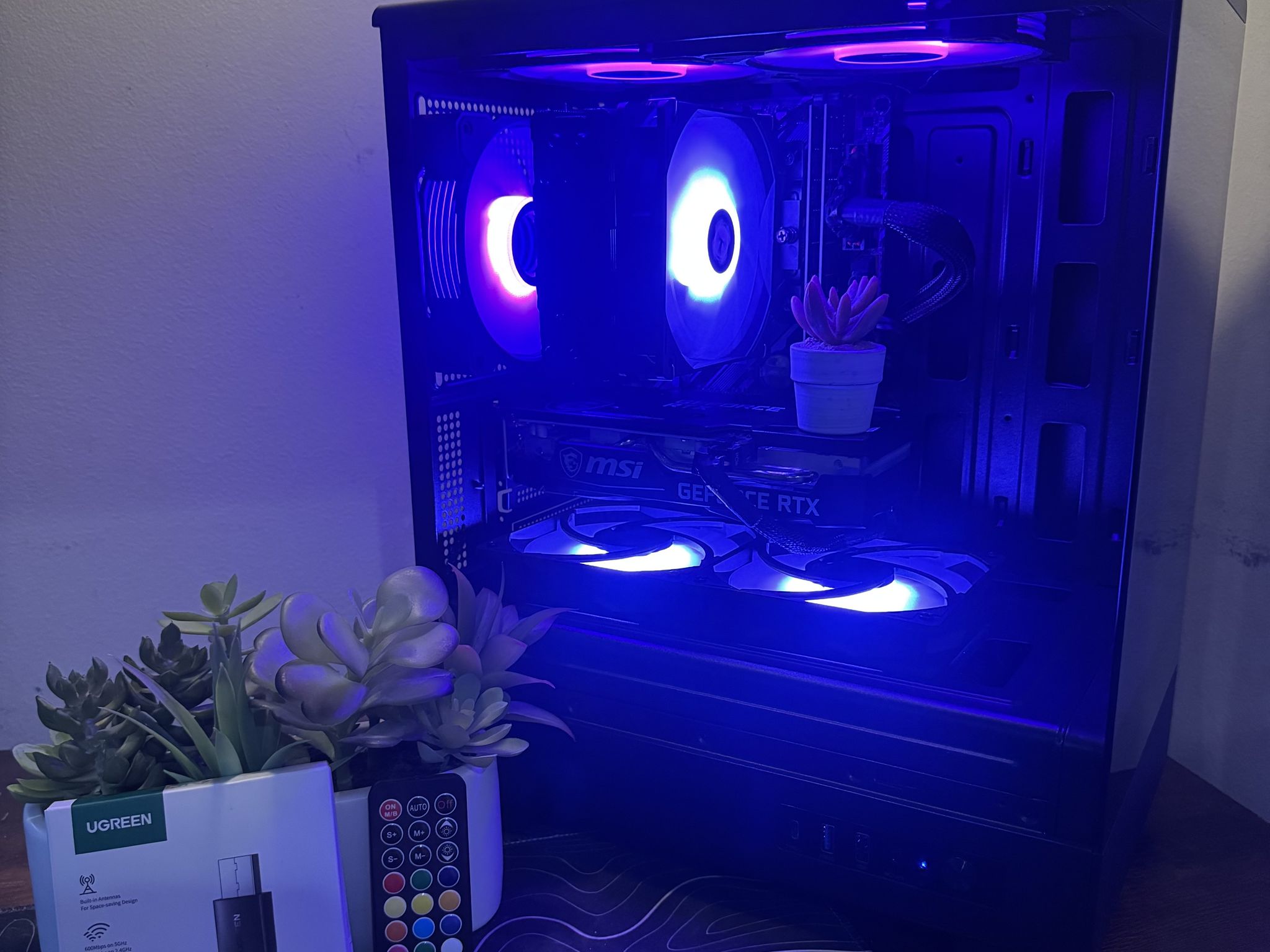🖤 Custom "Budget Baller" Gaming PC | Intel i7 | RTX 3050 8GB | 1.5TB Total Storage! | WiFi 6 Dongle