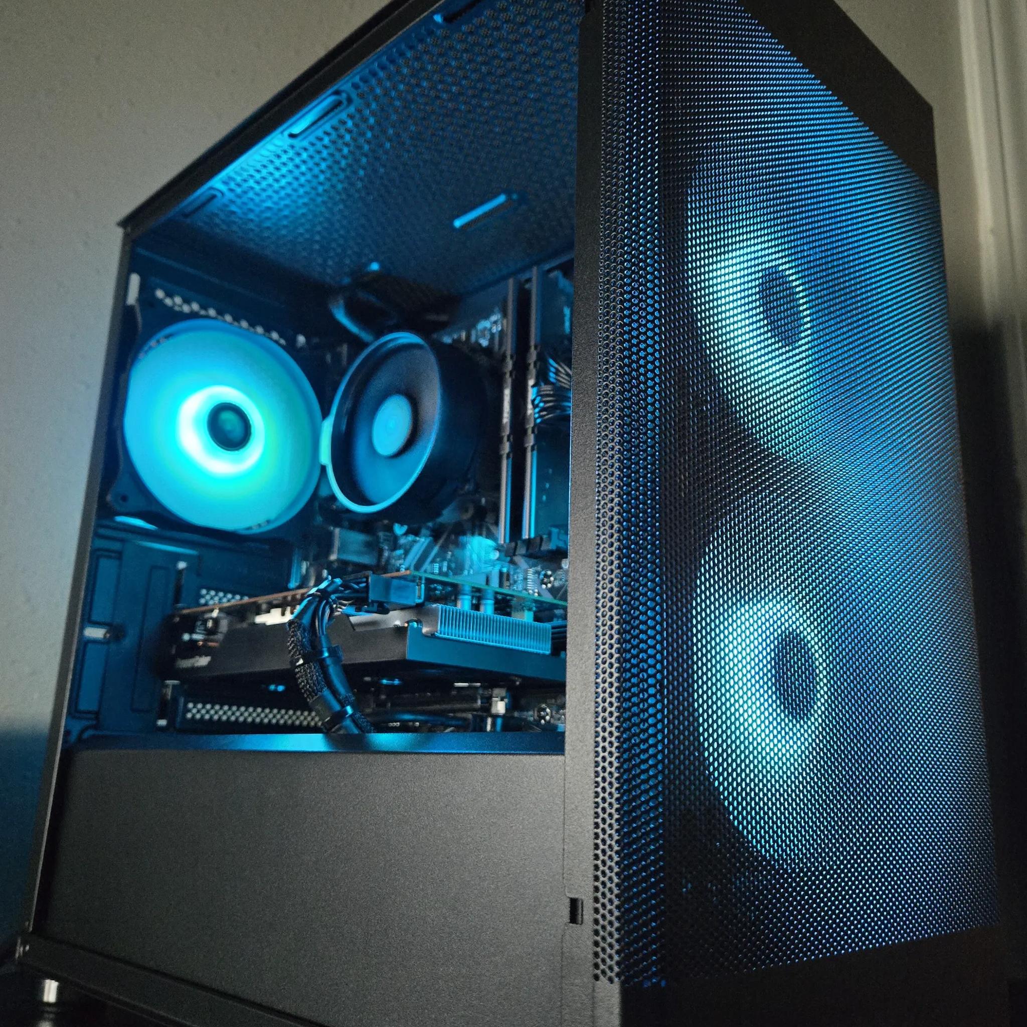 🖥️ 1080p Value King Gaming PC 👑 Ryzen 5 5500 + RX 6600