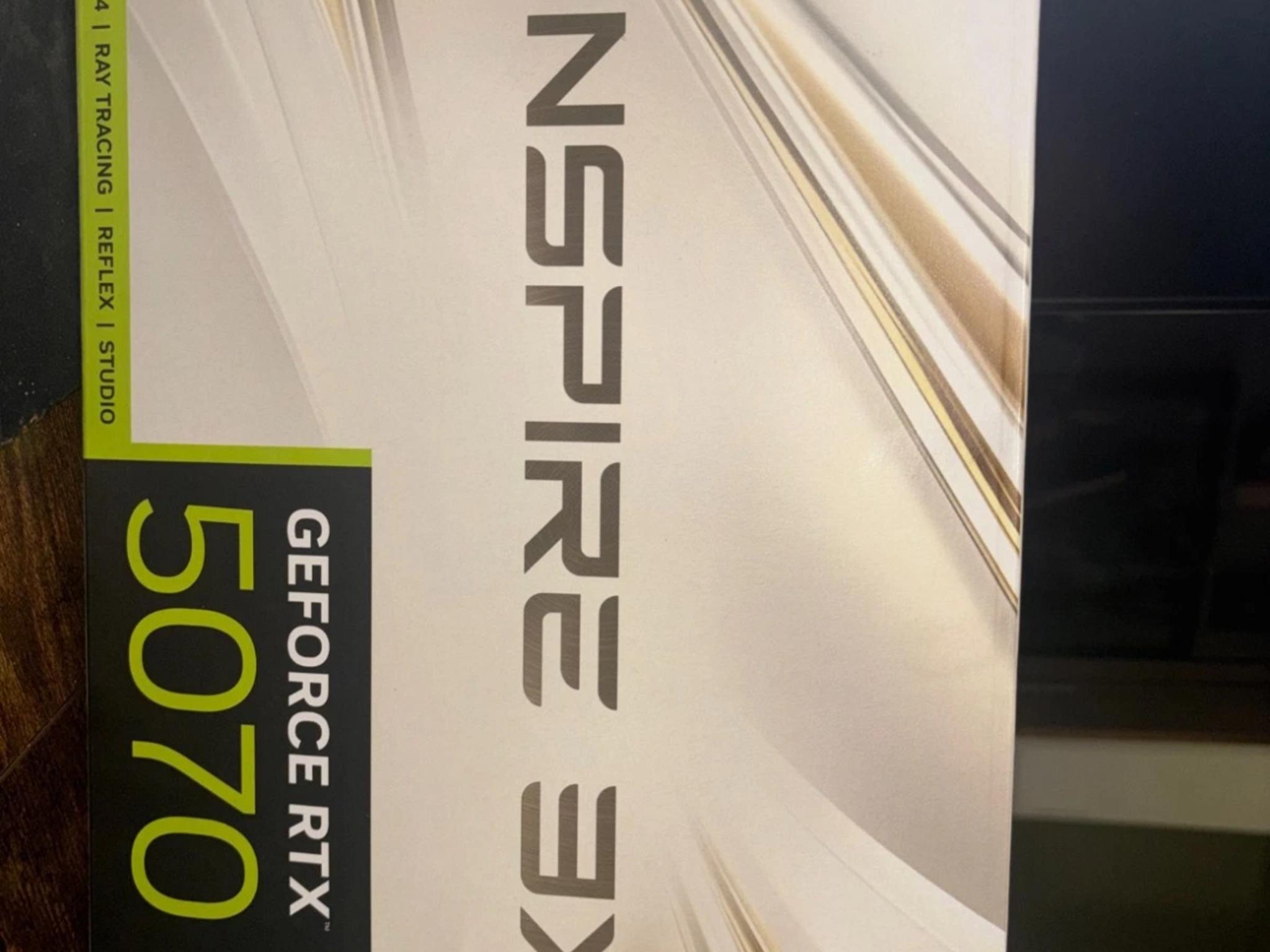 MSI GeForce RTX 5070 12G INSPIRE 3X OC