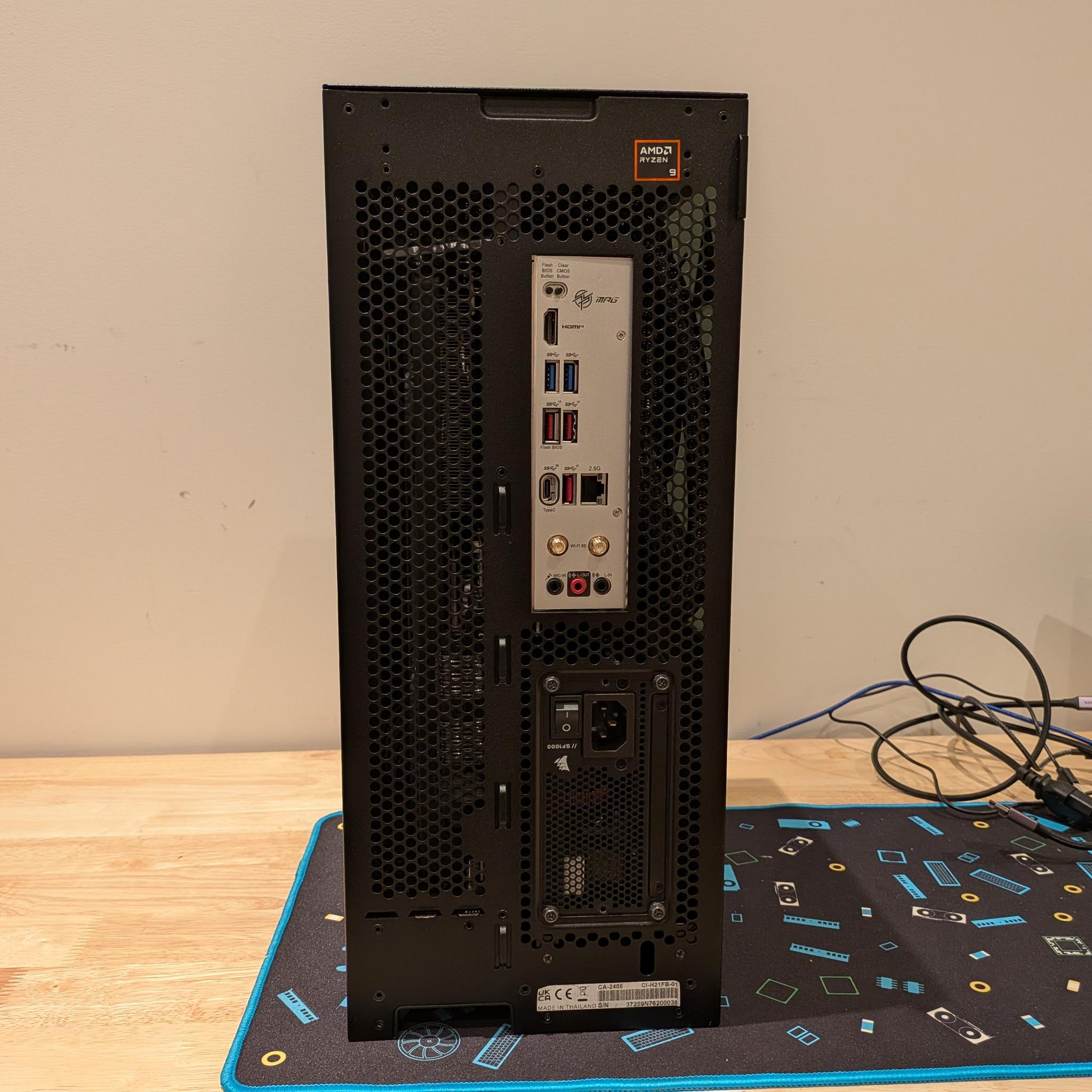 4K Workflow - RTX 5080, Ryzen 9 9900X, 64 GB DDR5, 2 TB Gen 4 NVME, RGB, Liquid Cooled