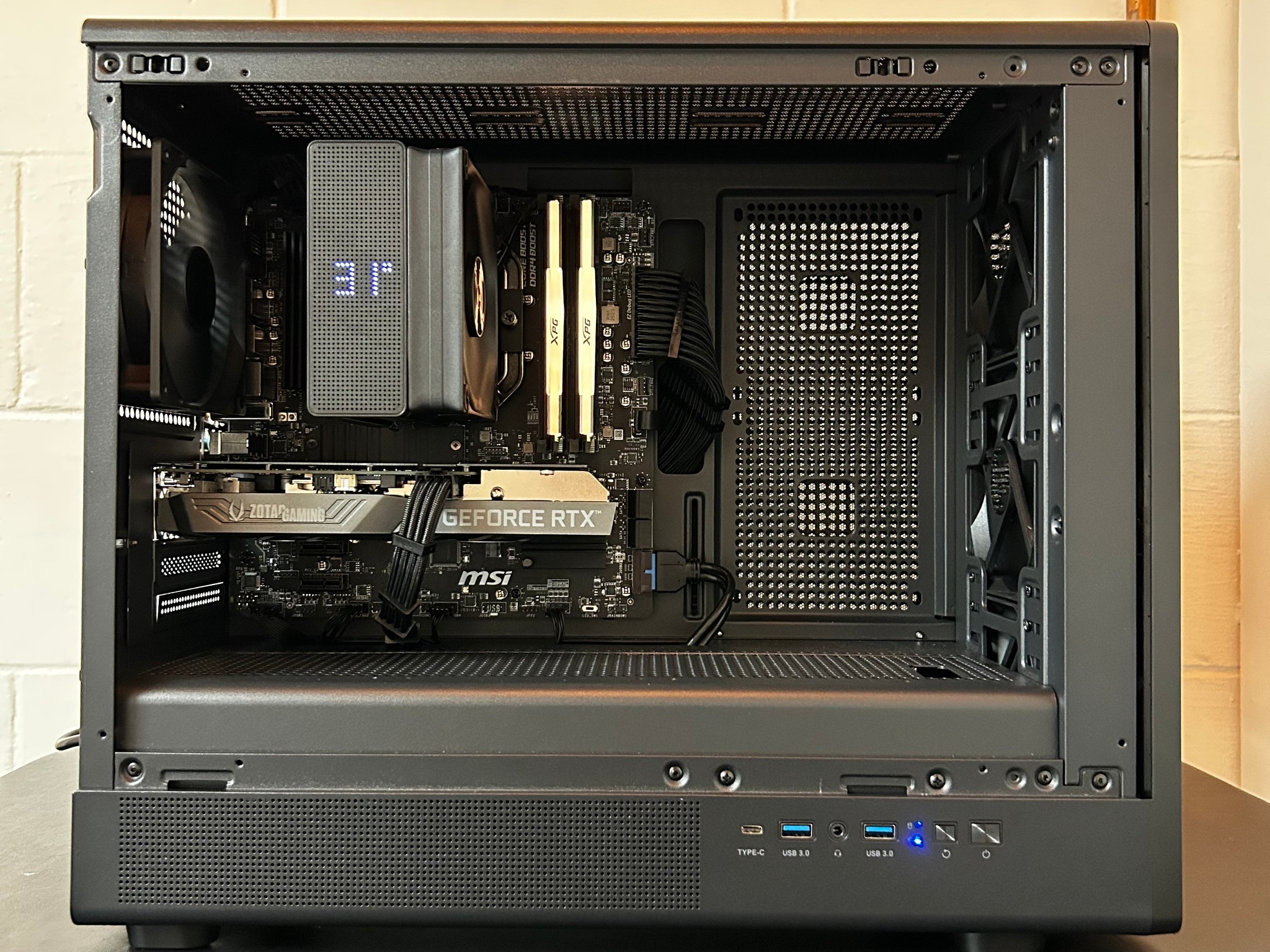 Premium 1080p Walnut Build | Ryzen 5 5600 | RTX 3060 12GB | 16GB RAM