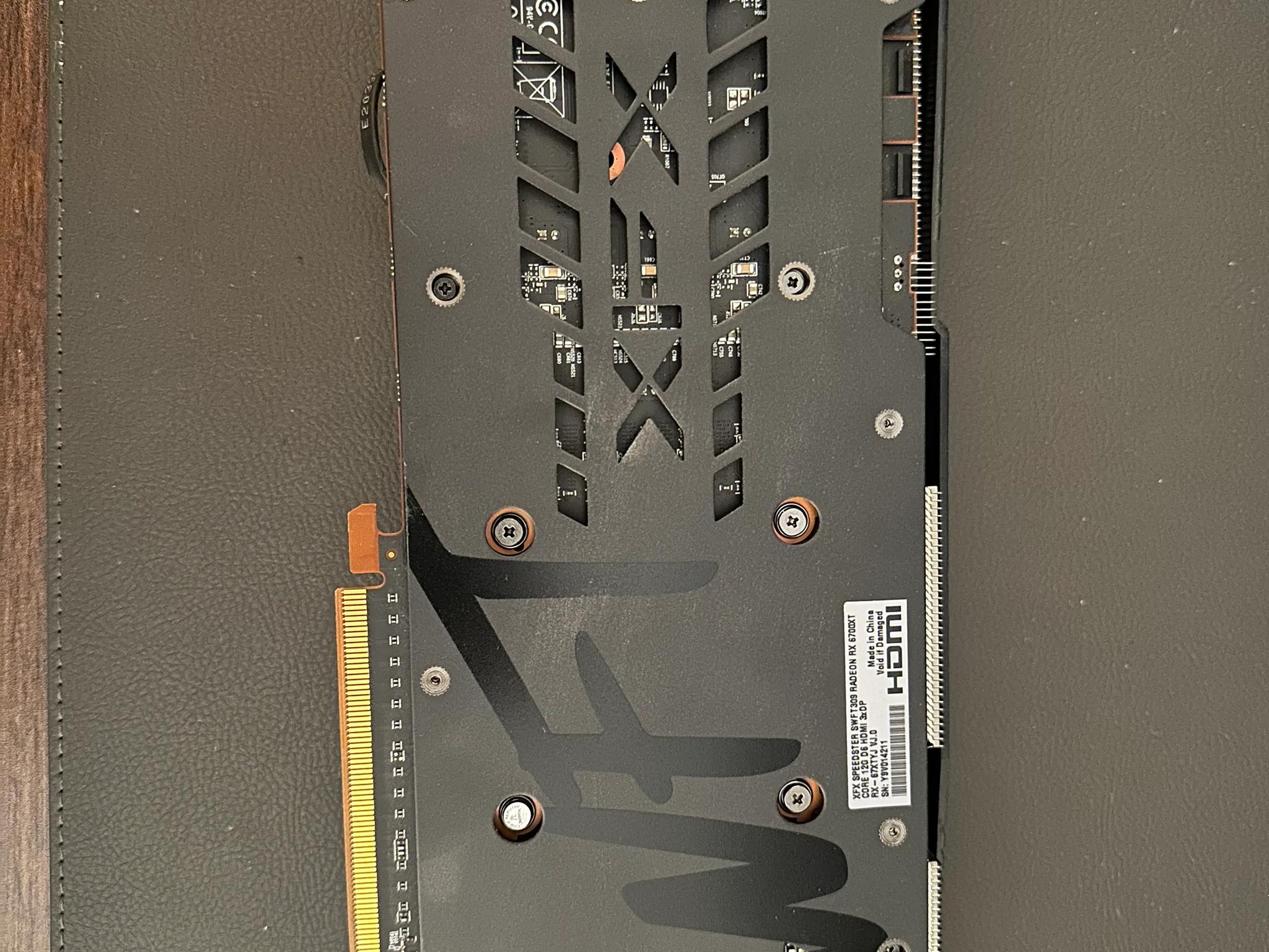 USED - Like New - AMD 6700 XT 12 GB GPU