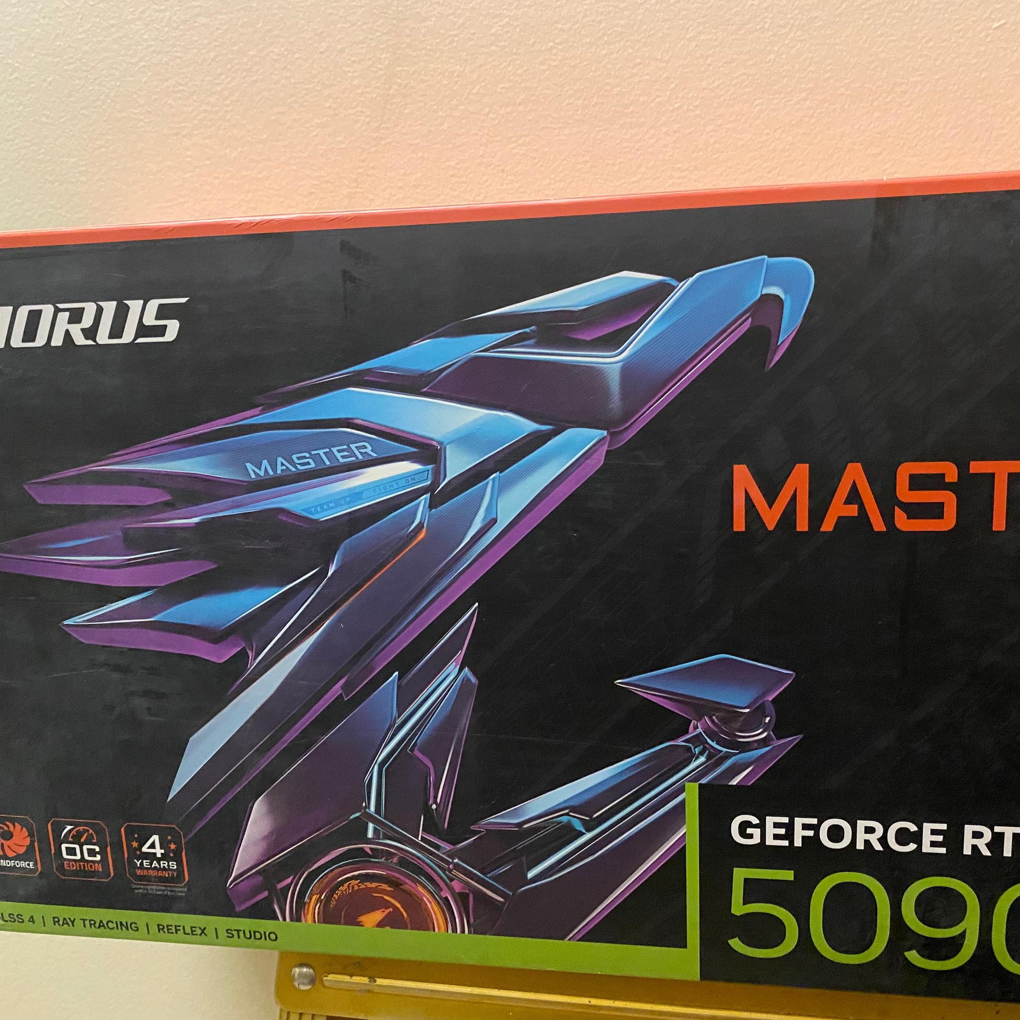 GIGABYTE AORUS GeForce RTX 5090 MASTER 32G