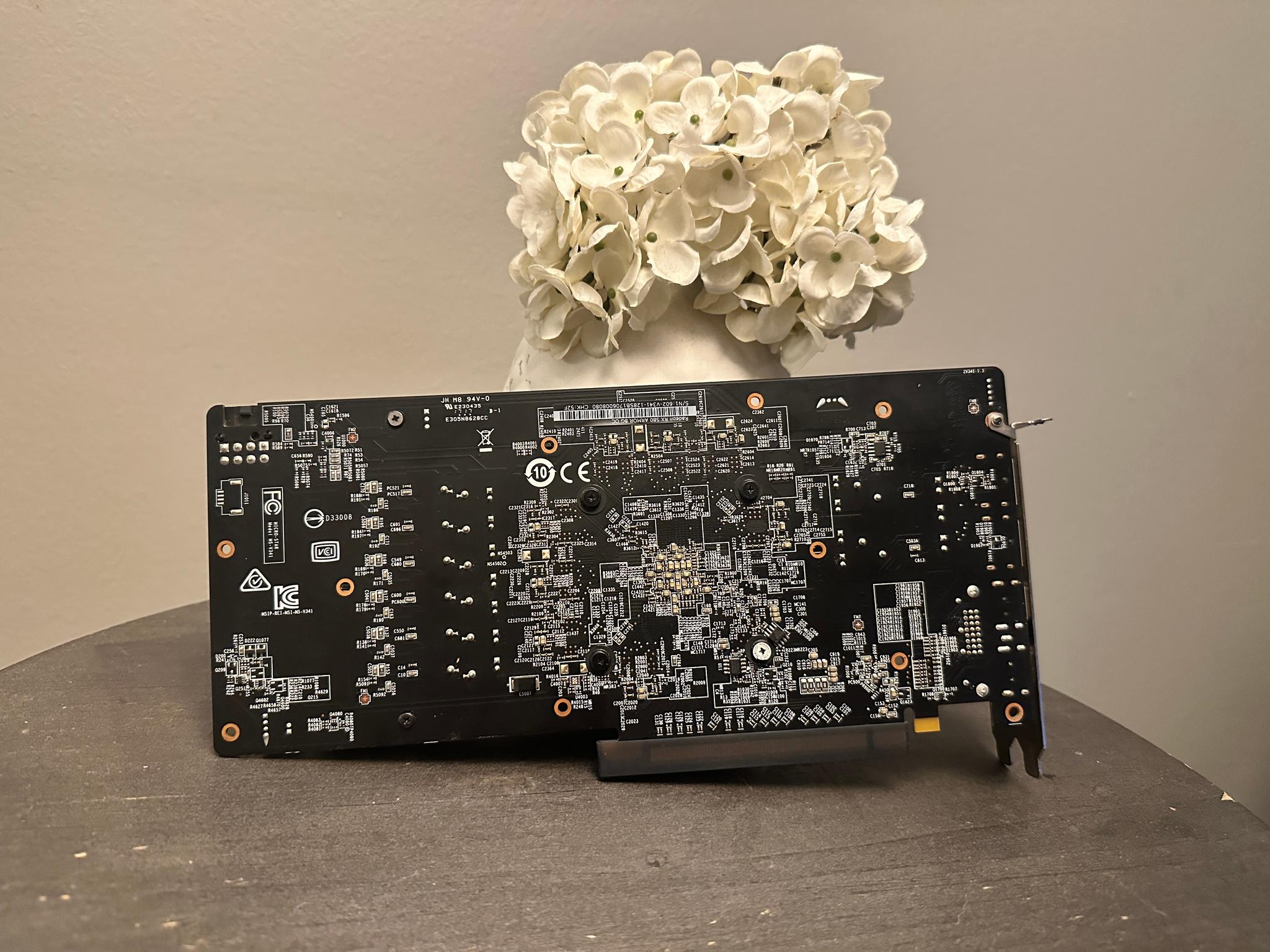 MSI ARMOR OC Radeon RX 580 8G