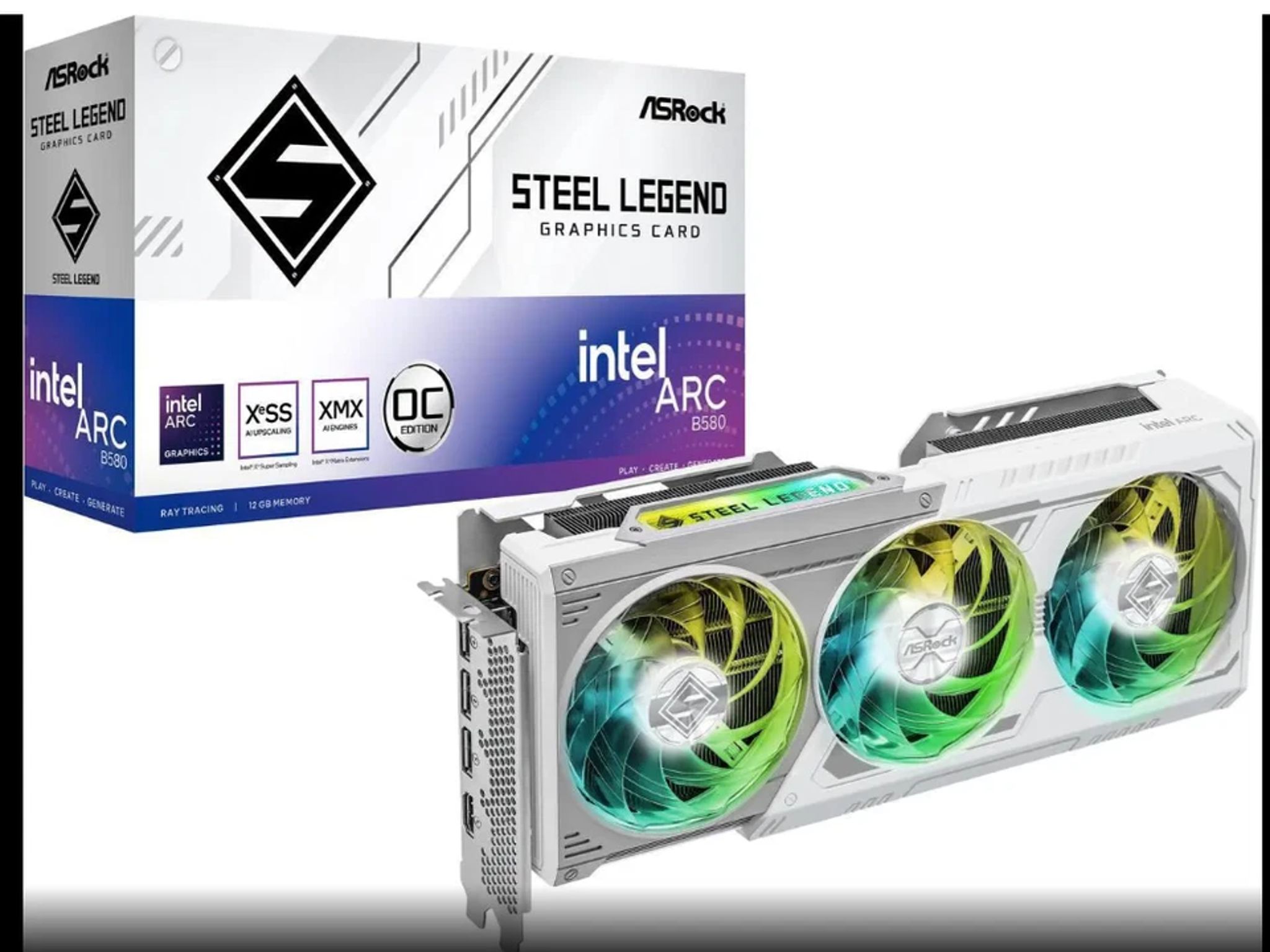 Intel I 5 9400 F 9th Gen 6 Cores 6 threads RAM 16 gb RGB GPU intel arc B580 12GB 1TB MVME+ Extra