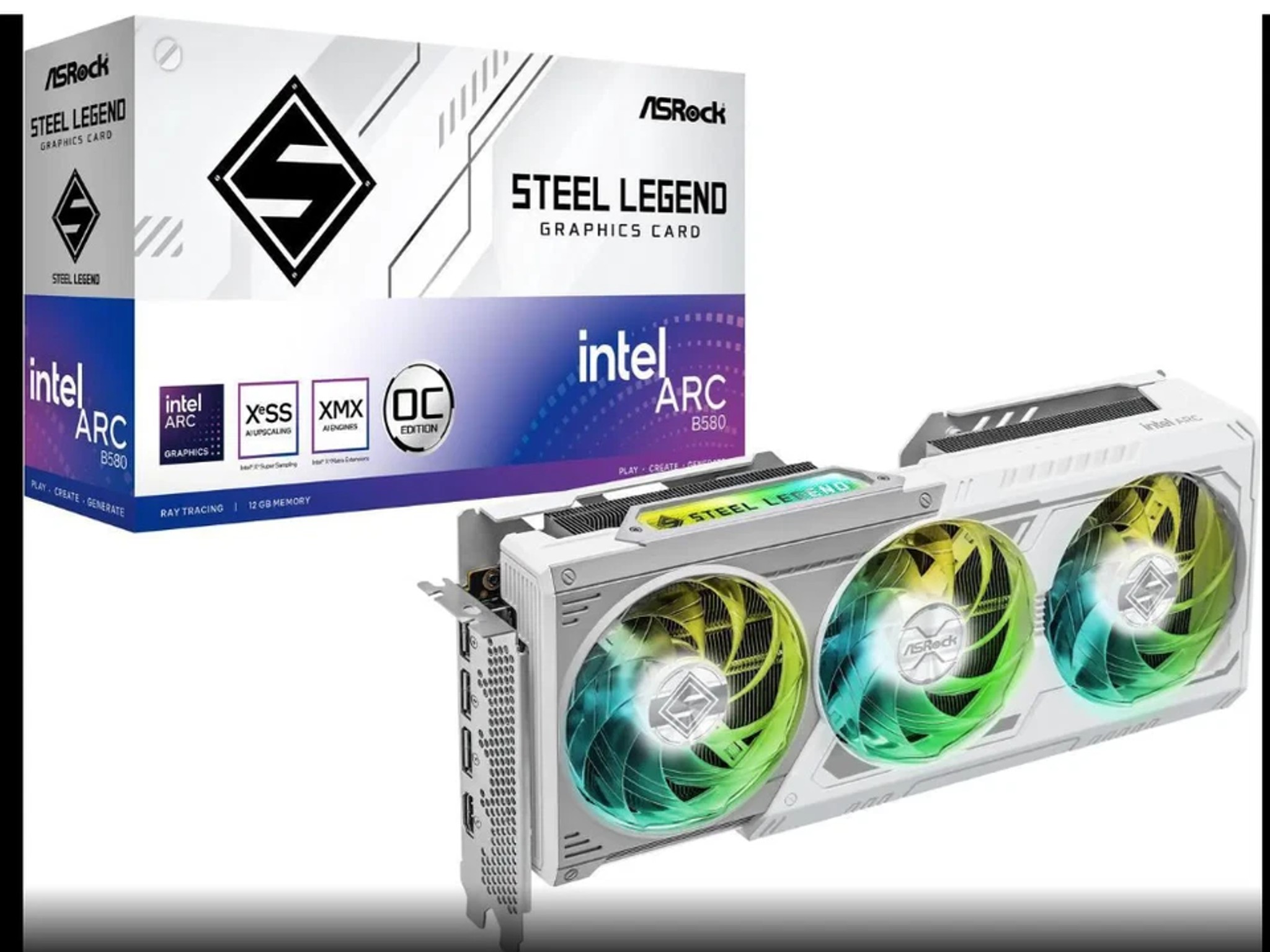 Intel I 5 9400 F 9th Gen 6 Cores 6 threads RAM 16 gb RGB GPU intel arc B580 12GB 1TB MVME+ Extra
