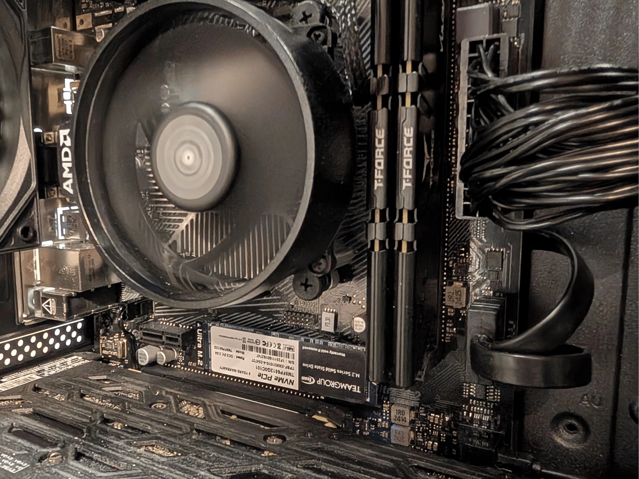 RGB-less 🪵Walnut🪵 Accented PC | Ryzen 5600G | RTX 2070 Super | 16GB DDR4 | 1.5TB Storage