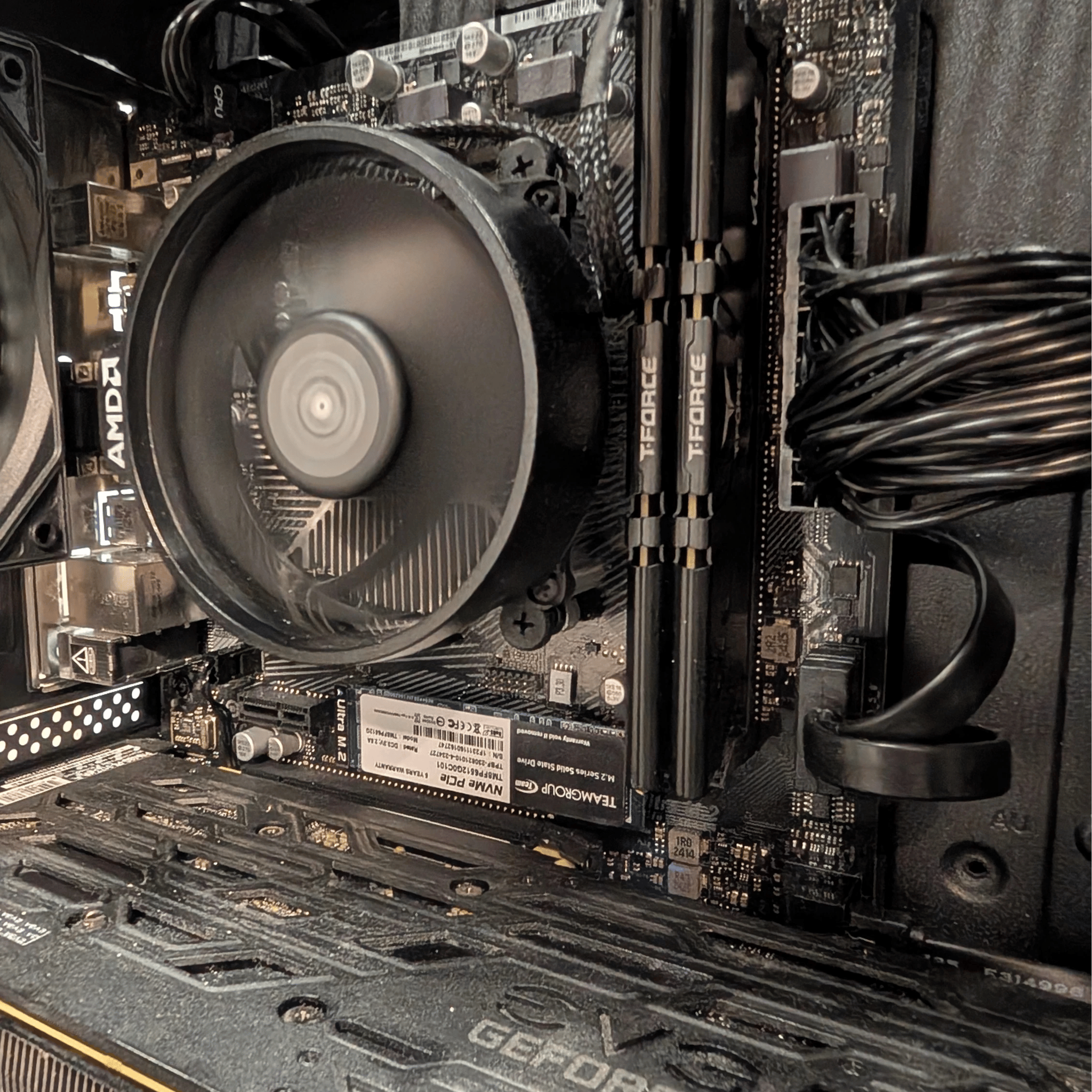 RGB-less 🪵Walnut🪵 Accented PC | Ryzen 5600G | RTX 2070 Super | 16GB DDR4 | 1.5TB Storage