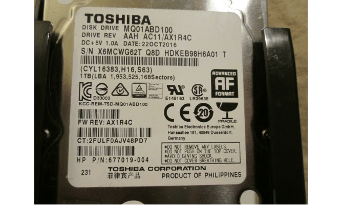 Xbox 360 Slim Internal Hard Drive
