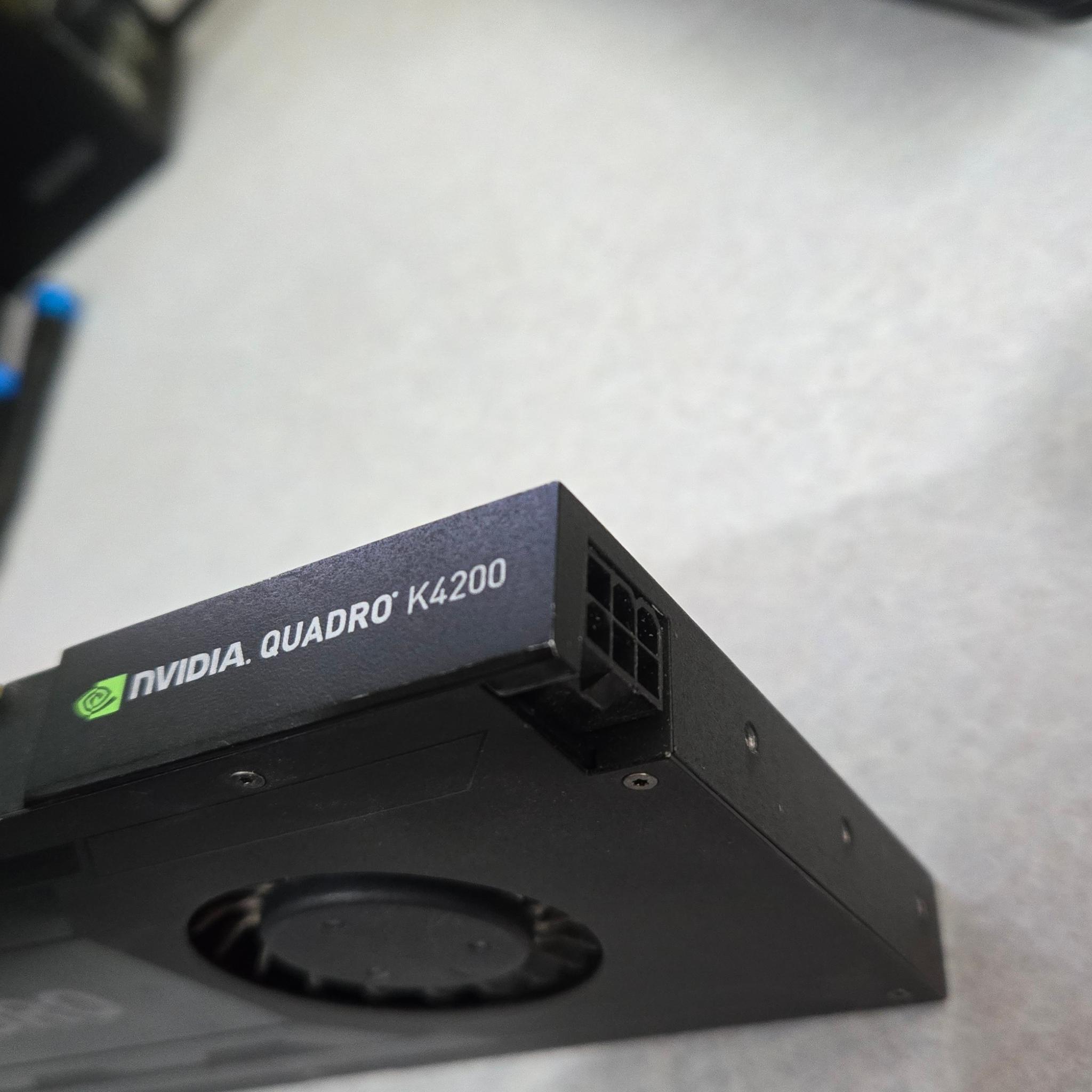 PARTS ONLY! RX 570 8GB and Quadro K4200 4GB. LOT