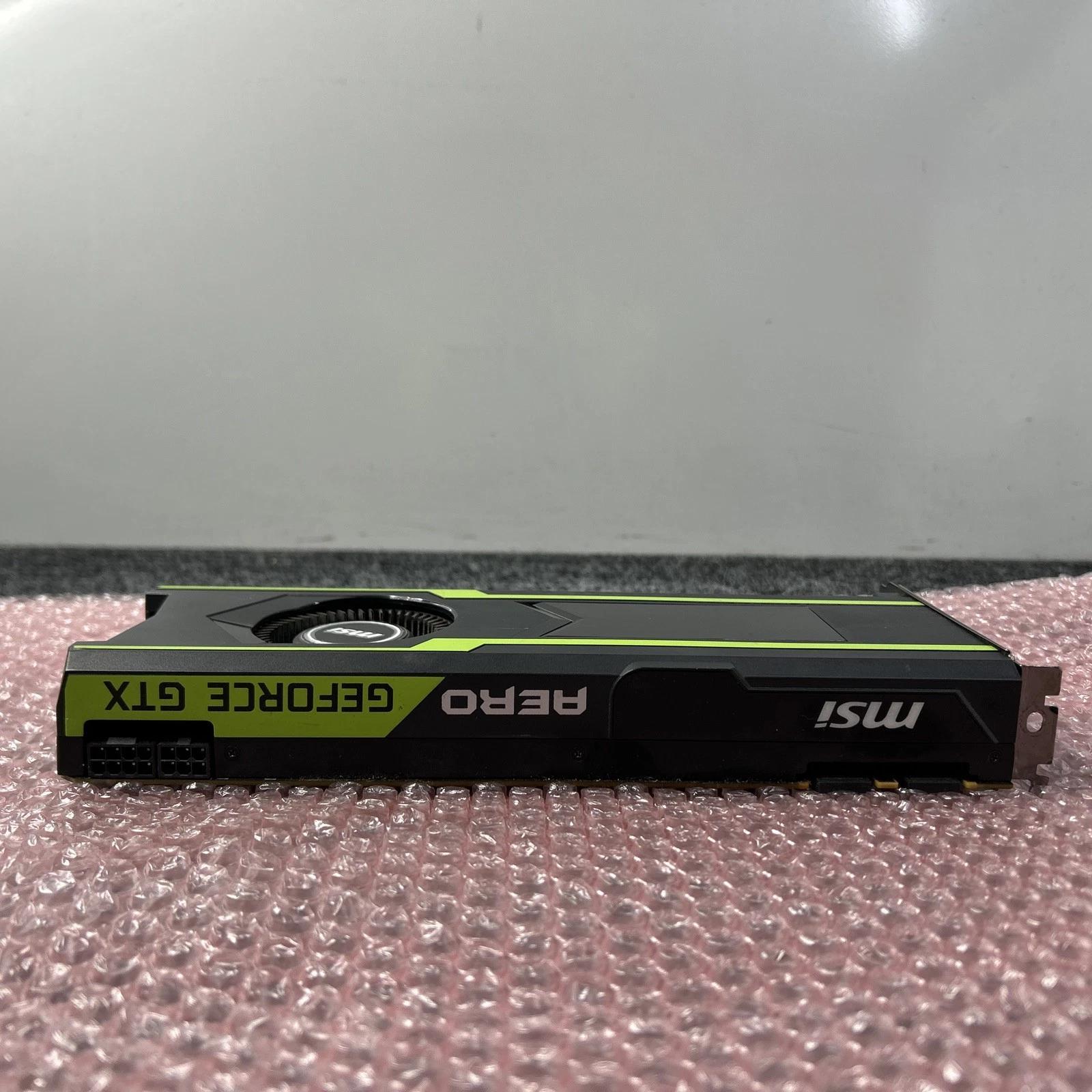 MSi Aero GTX 1080 Ti graphics card.
