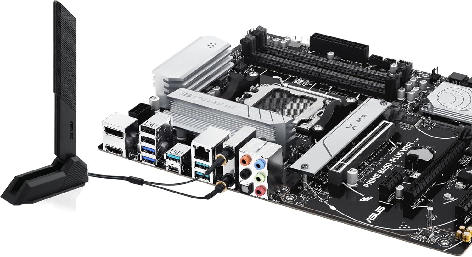 ASUS PRIME B650-PLUS WIFI AMD B650 AM5 Ryzen™ Desktop 9000 8000 & 7000 ATX motherboard