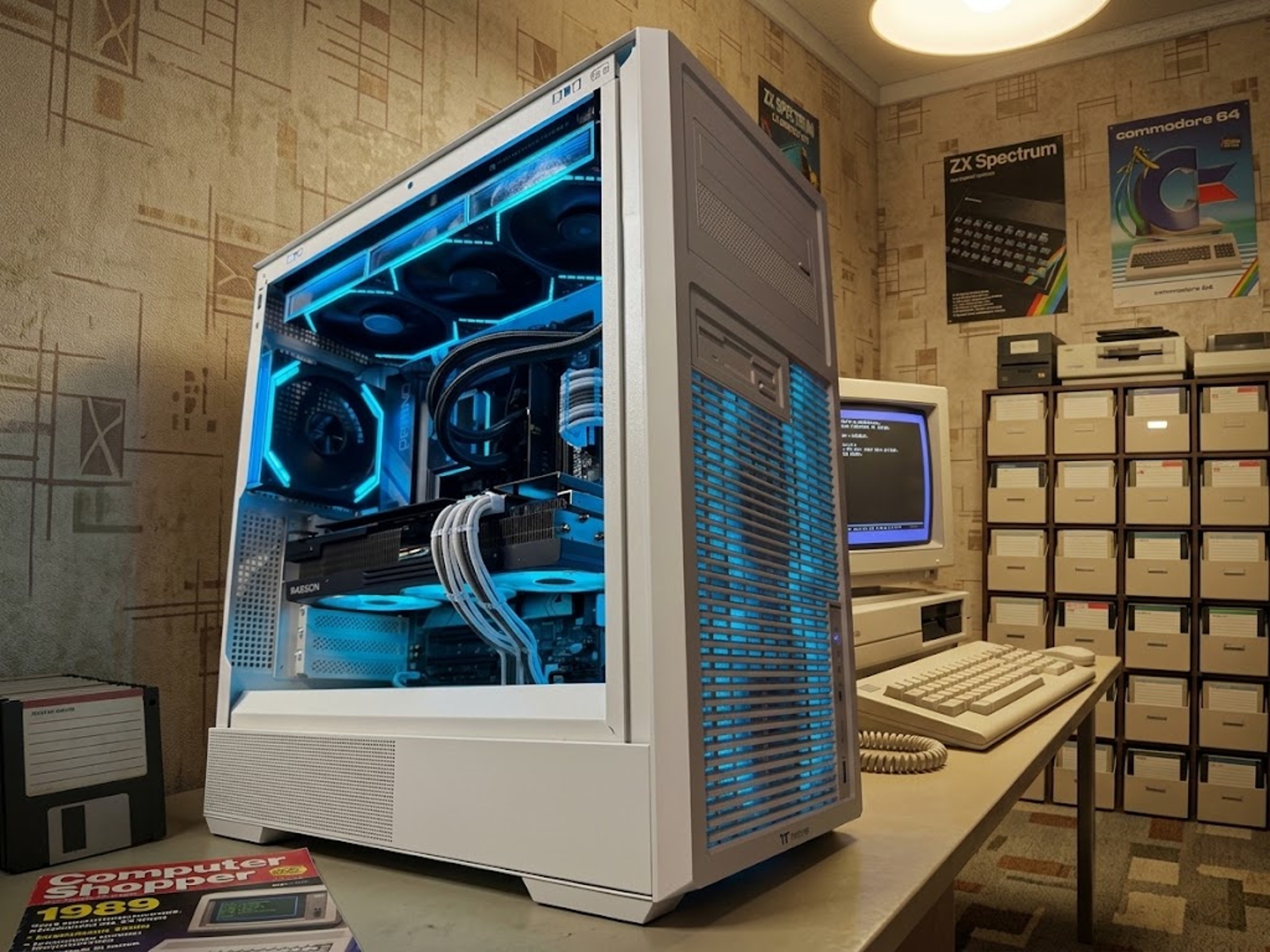 💀🕹️ RETRO REAPER 79 🕹️💀 Ryzen 9 7900X| RX 7900XT 20GB| 4.5 TB NVMe| 32 GB DDR5| 850W Gold PSU