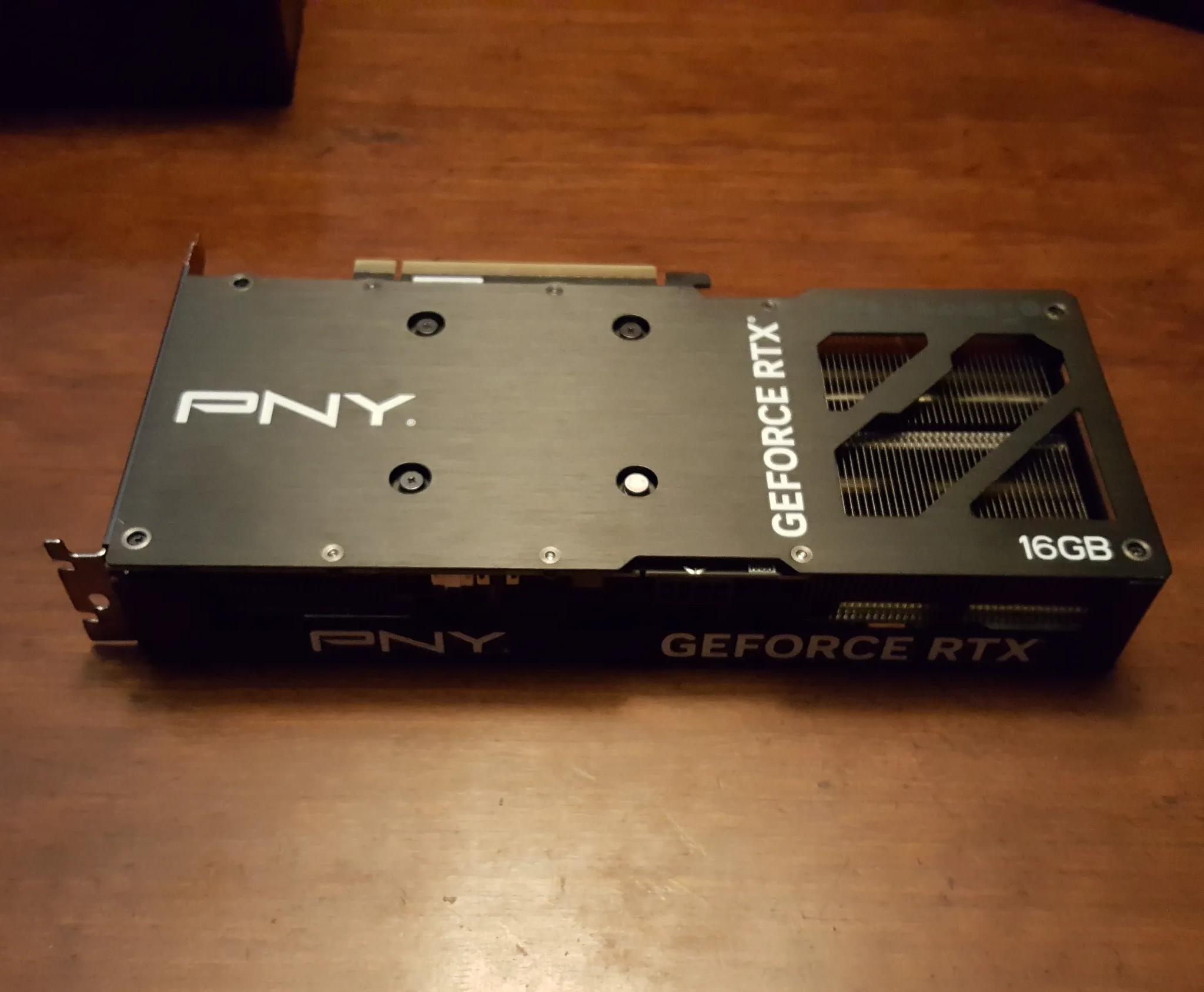 Nvidia RTX 4060 Ti 16GB PNY