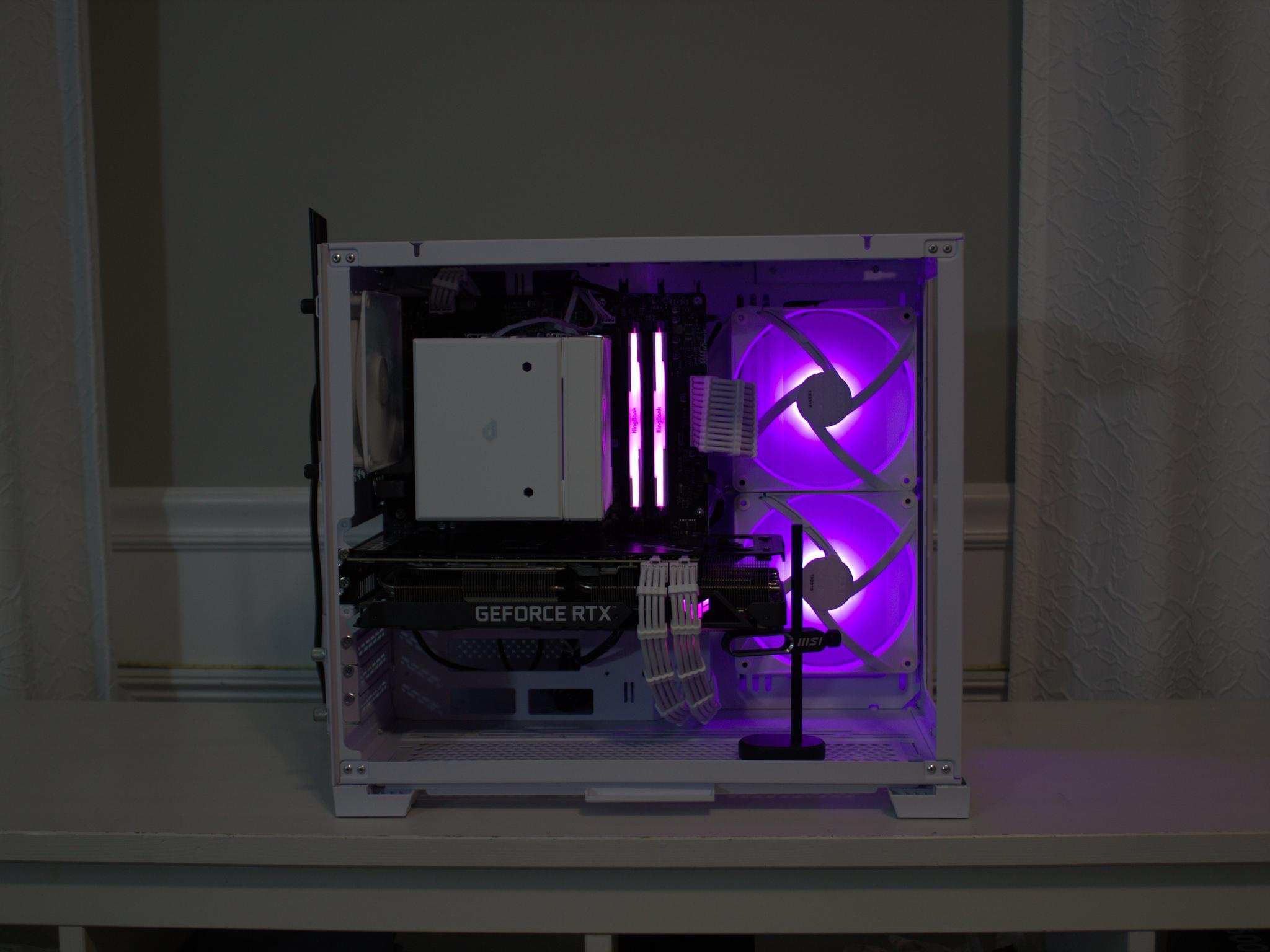 O11 Mini Snow Build | R7 7700x + Asus Tuf 3080 10GB