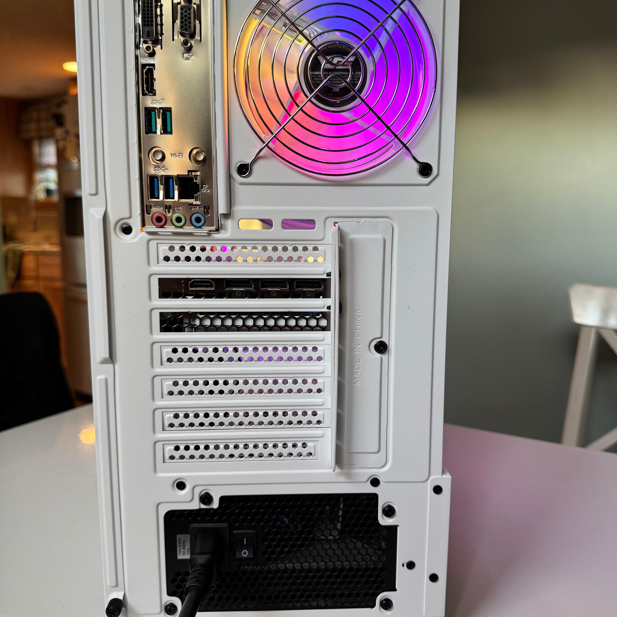 FrostByte | Custom Gaming PC | 3060 TI - R5 5500 - 16GB Ram - 1 TB SSD