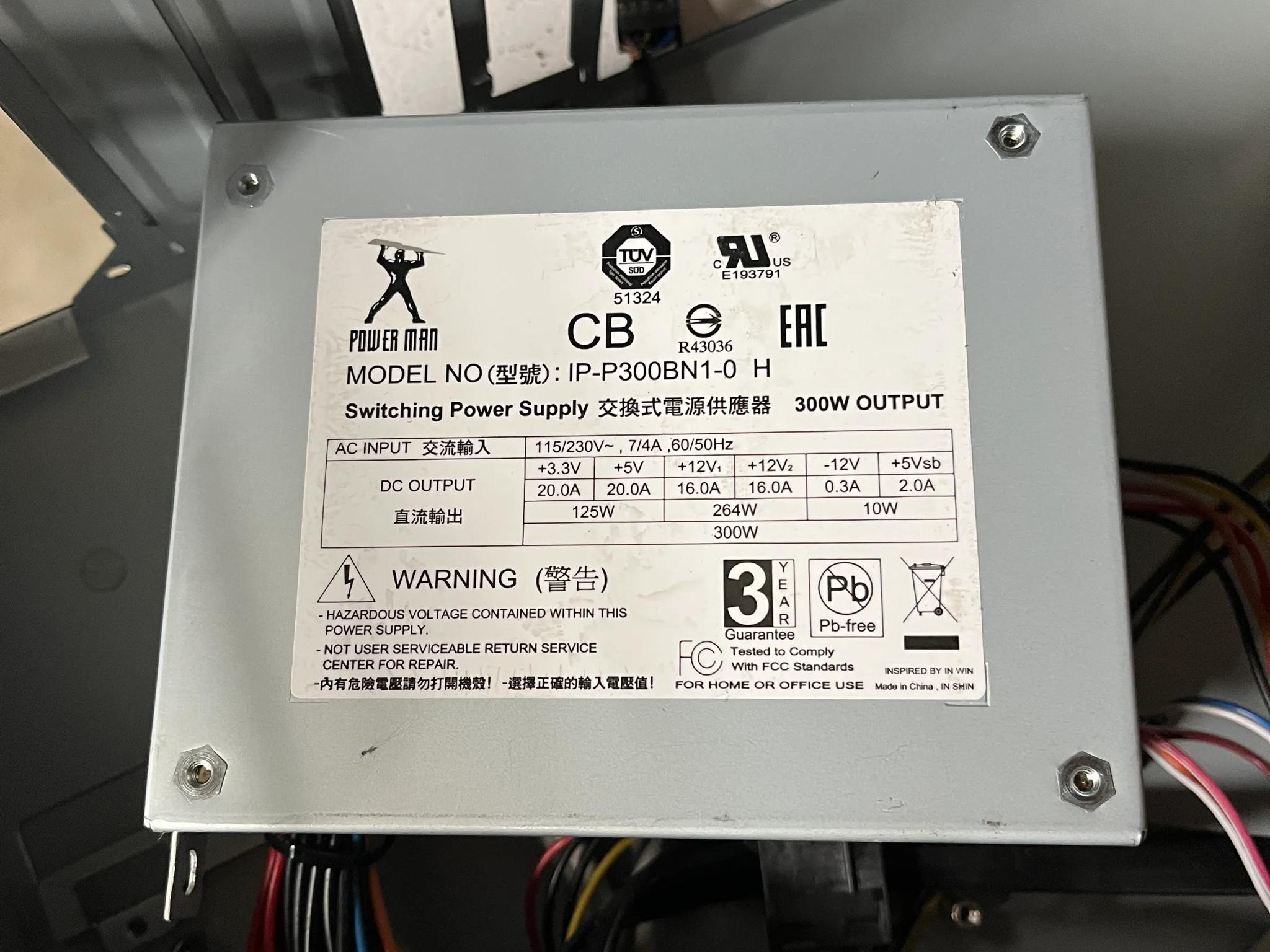 In-Win BK623 Micro ATX PC Case w/ 300w PSU & DVD/CD Rewritable Drive Pre Installed BK623.BH300TB3