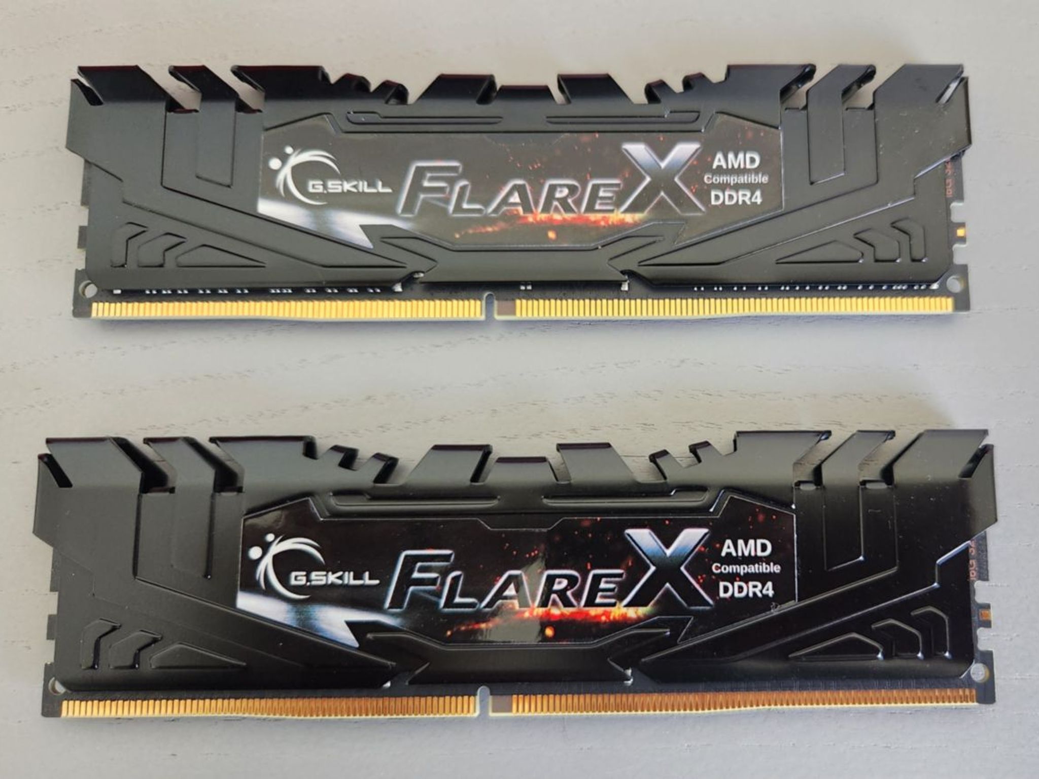 G.Skill 32GB 3200 CL14-14-14-34 DDR4 (2x16GB kit) FlareX for Ryzen AM4
