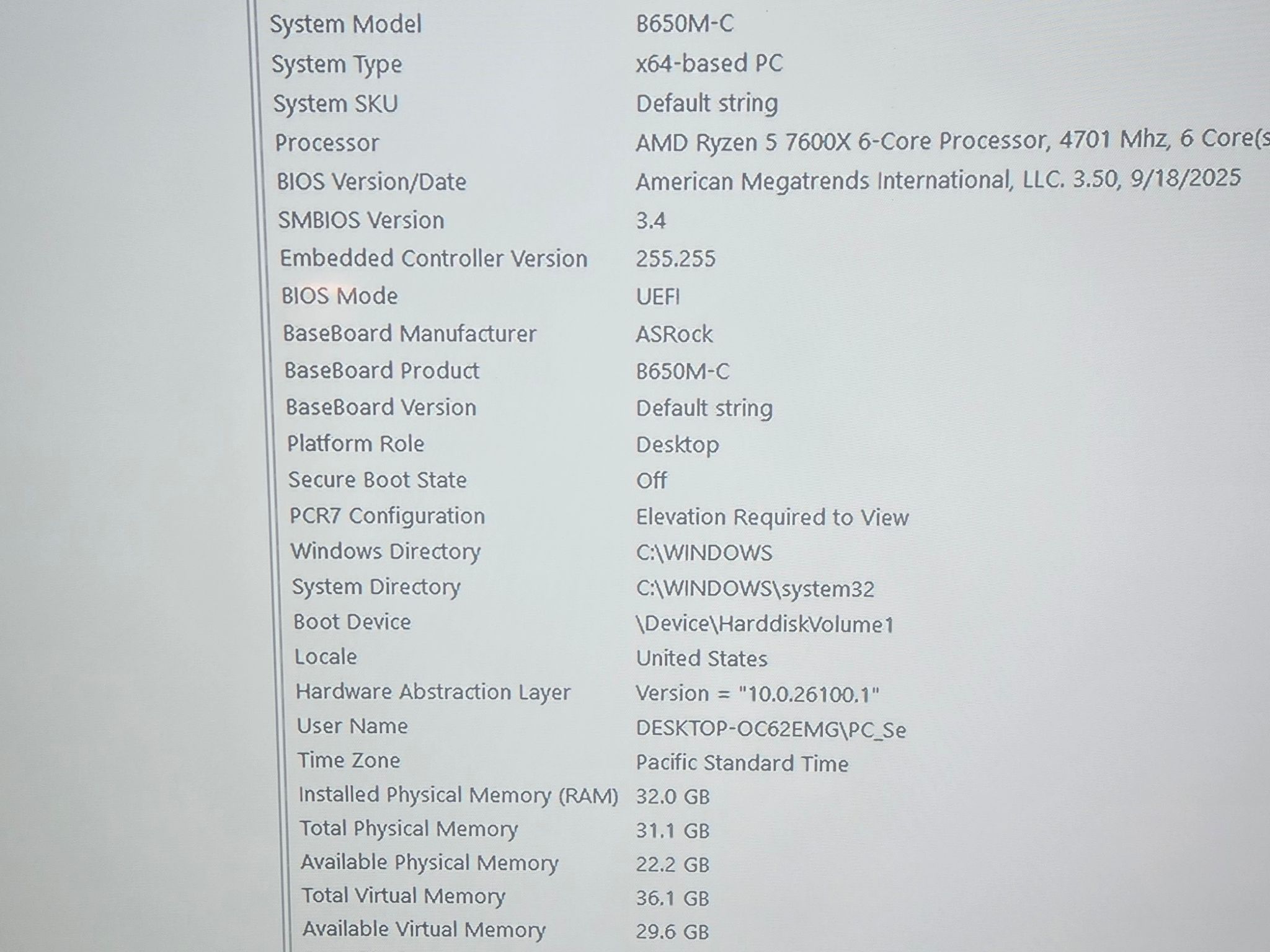 Ryzen 5 7600x - RX 7800xt