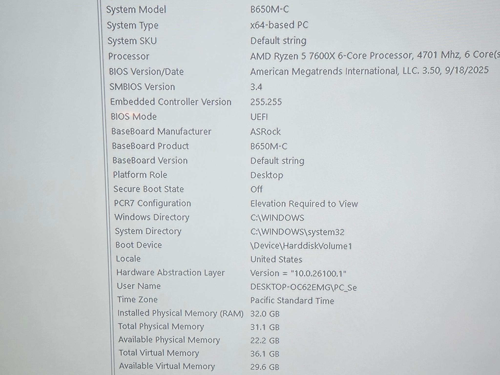 Ryzen 5 7600x - RX 7800xt
