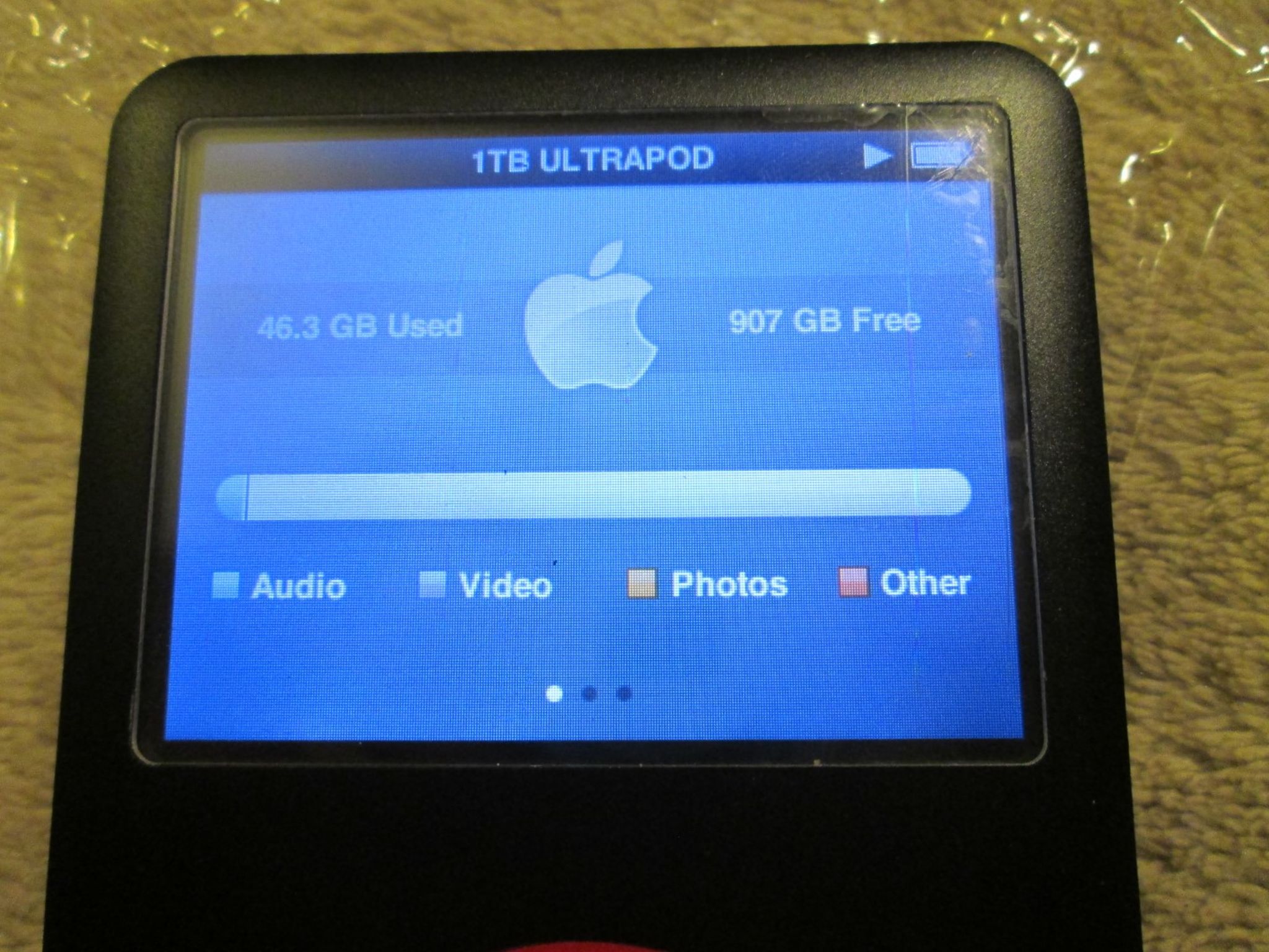 iPod Classic 1TB SSD + 3000mah Battery