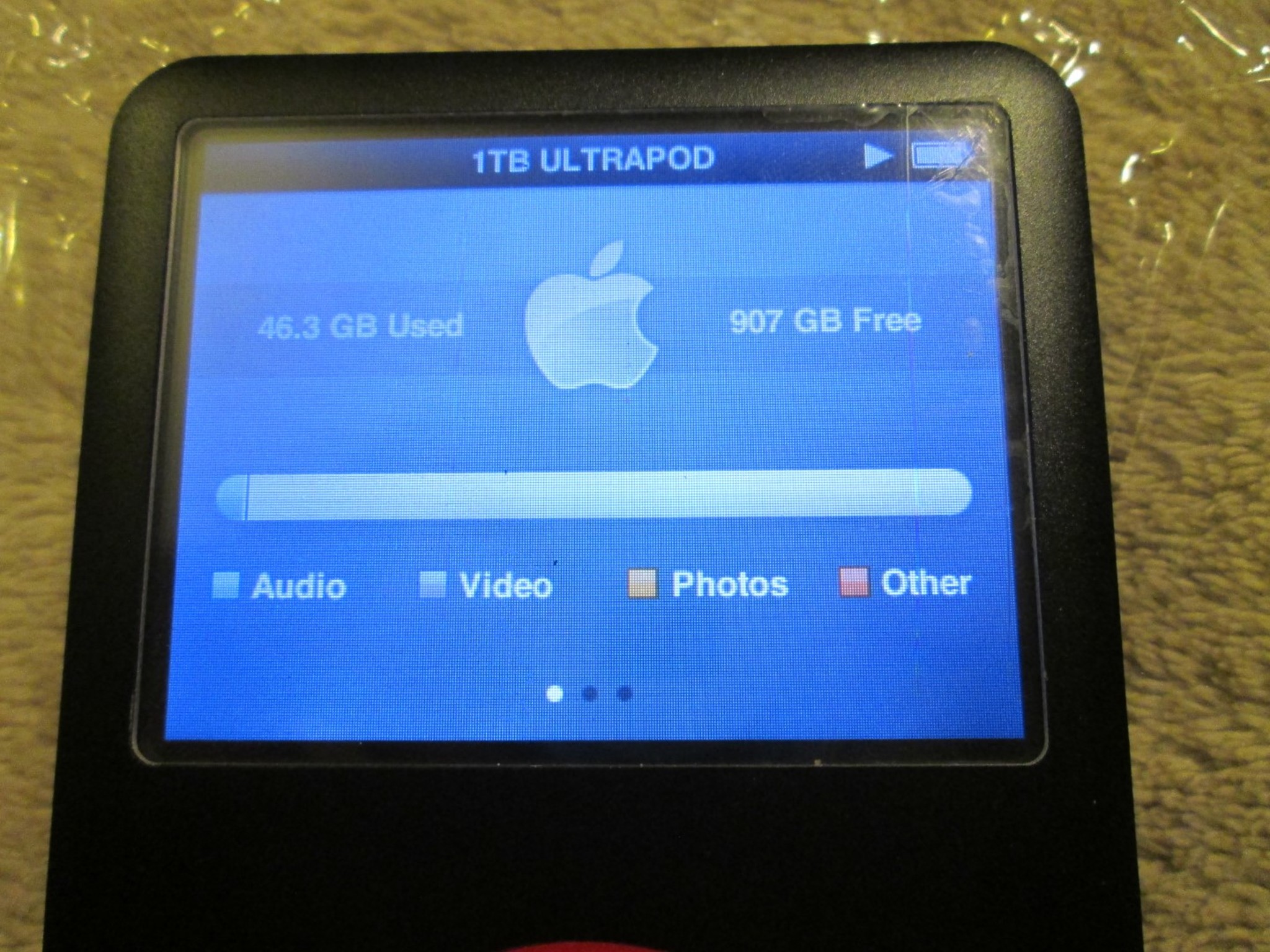 iPod Classic 1TB SSD + 3000mah Battery