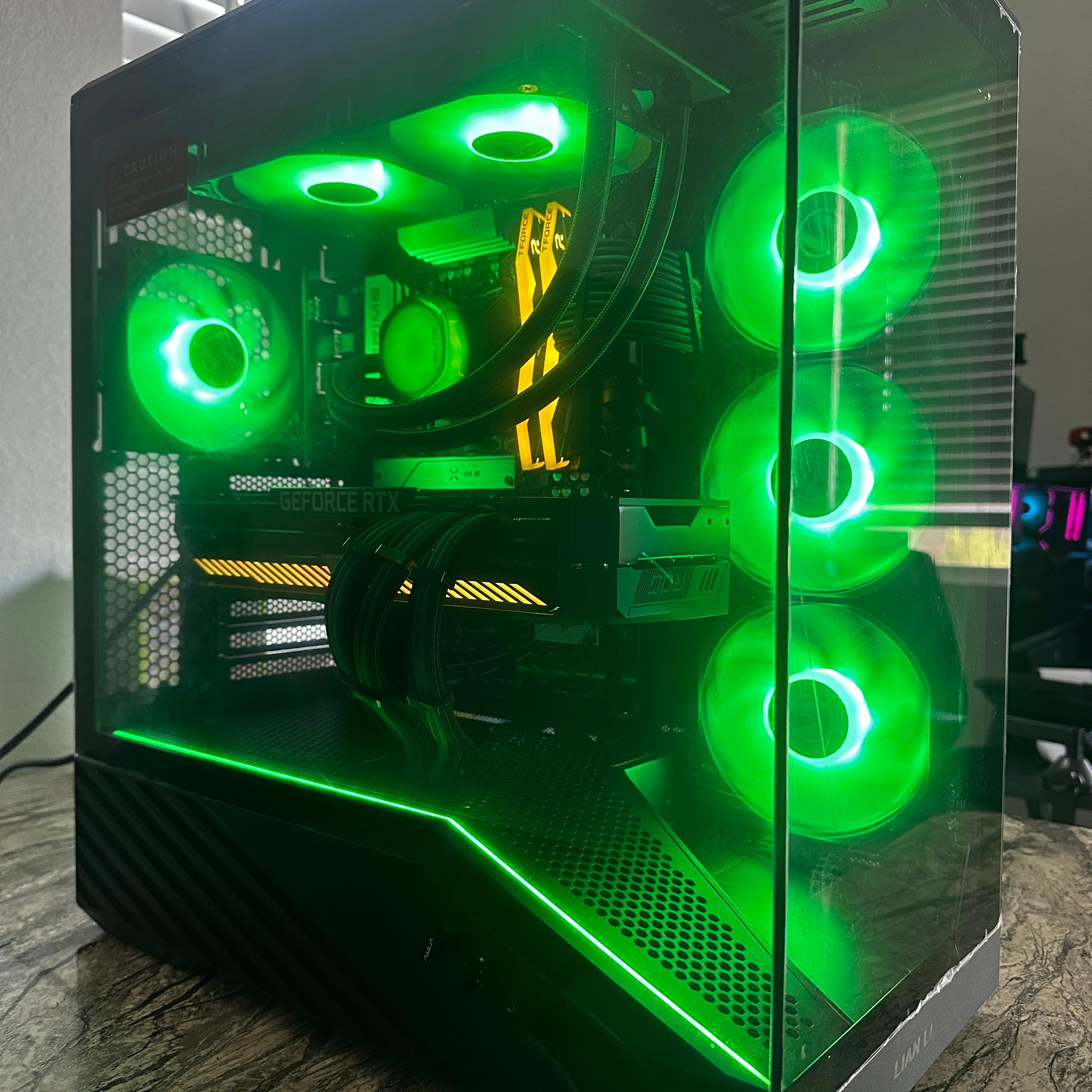 GeForce RTX 3080 12GB Custom Gaming PC - Ryzen 5 9600X
