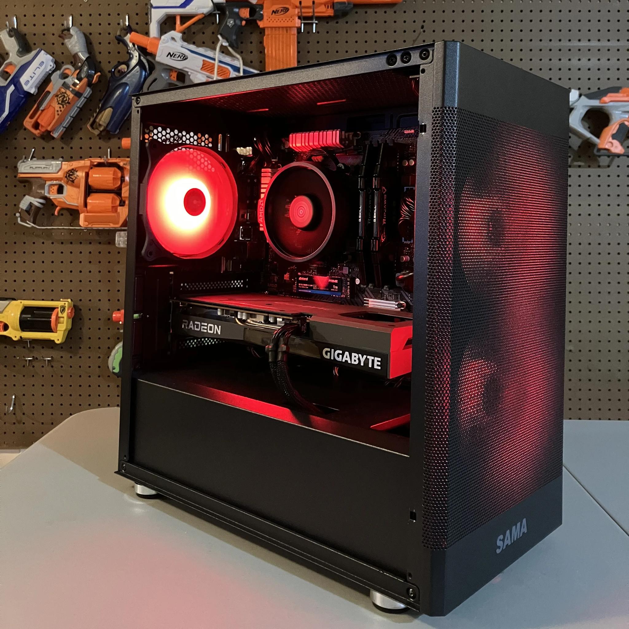 Ryzen 5 3600 and RX 6600xt Gaming PC