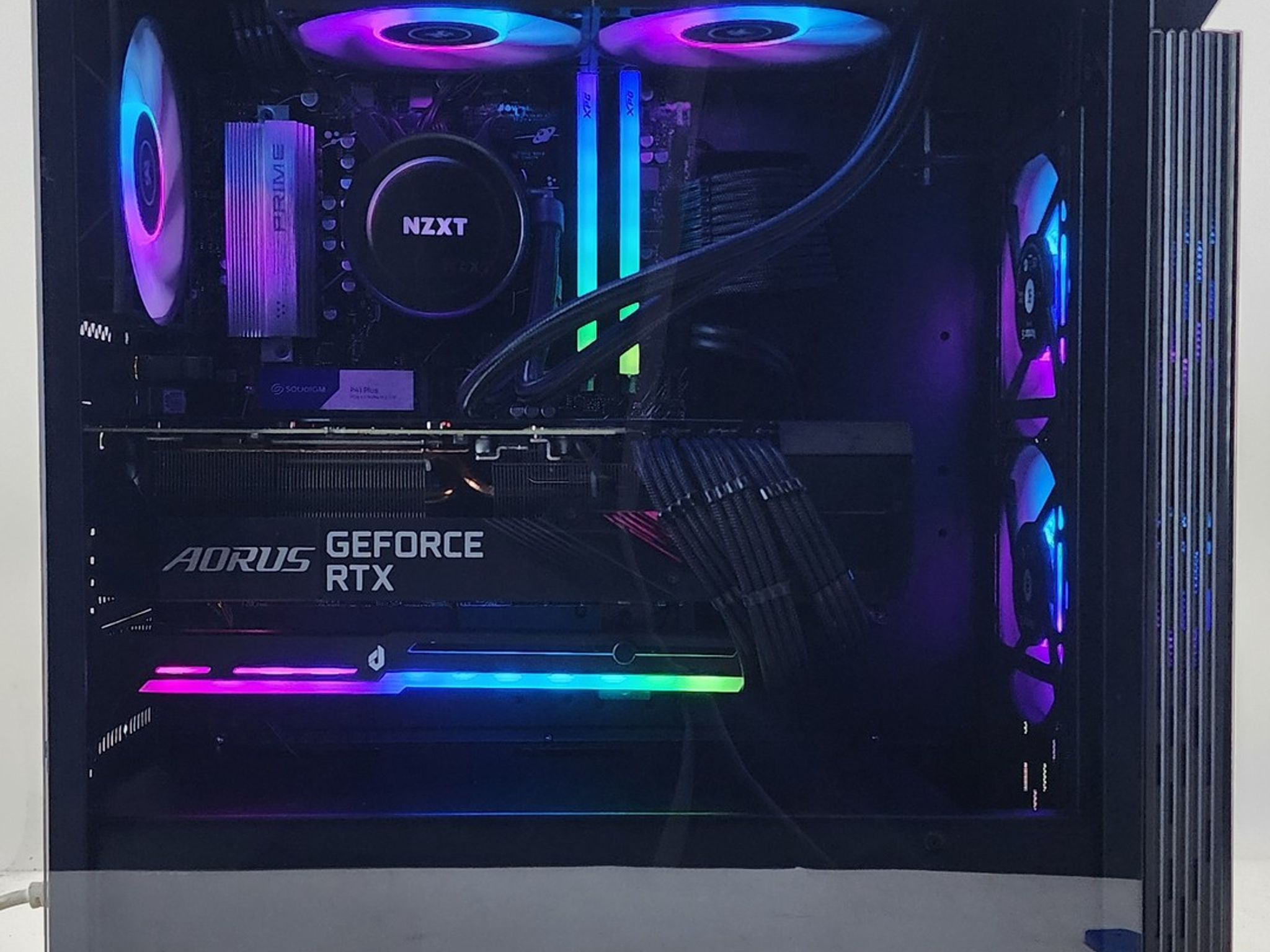 Gaming PC Ryzen 7 7700 32GB RAM 2TB SSD RTX 3080 10GB Windows 11 Computer