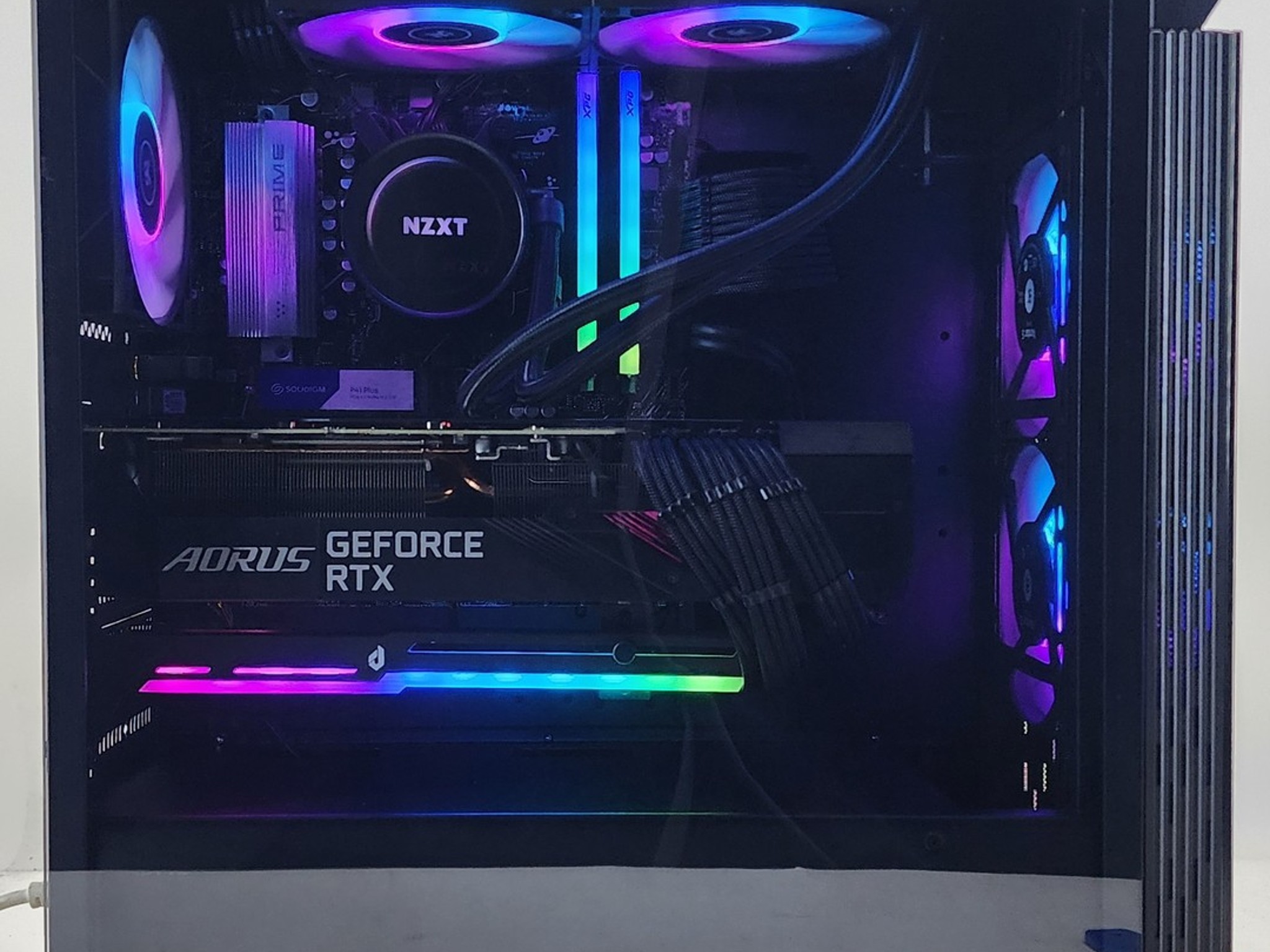 Gaming PC Ryzen 7 7700 32GB RAM 2TB SSD RTX 3080 10GB Windows 11 Computer