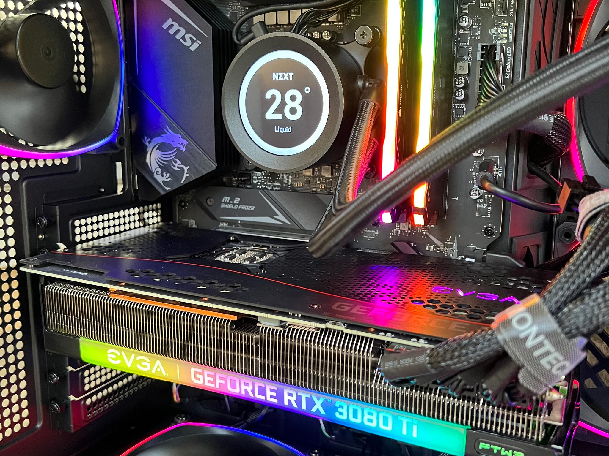 Rtx 3080 ti, i9 10850k, 32GB ram, high end gaming pc