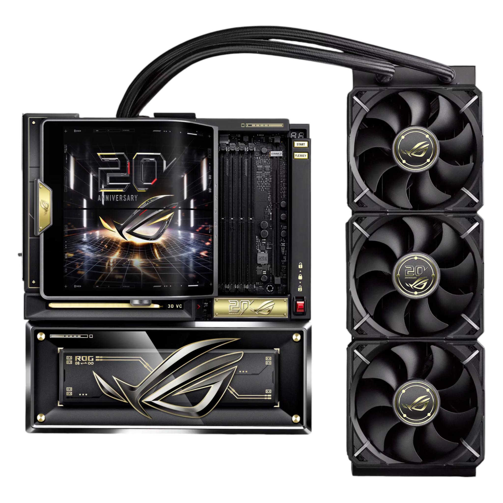 Asus ROG Crosshair X870E Edition 20 ( Motherboard + Cooler Bundle )