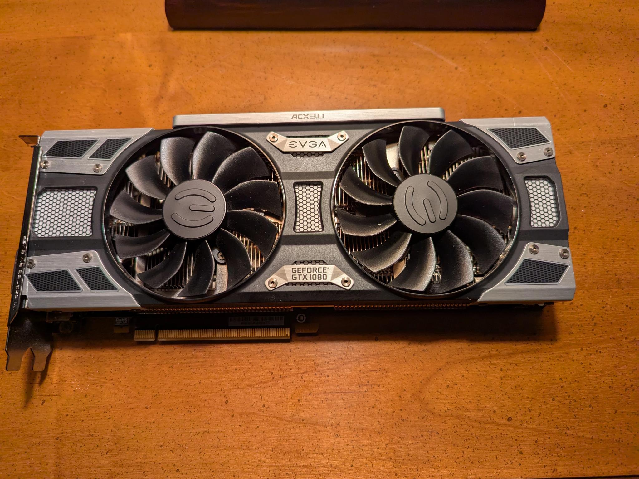 EVGA GeForce GTX 1080 FTW Gaming ACX 3.0
