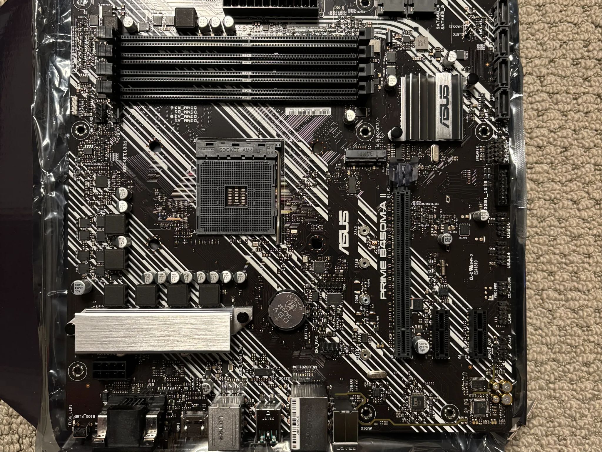 ASUS PRIME B450M-A II AMD AM4