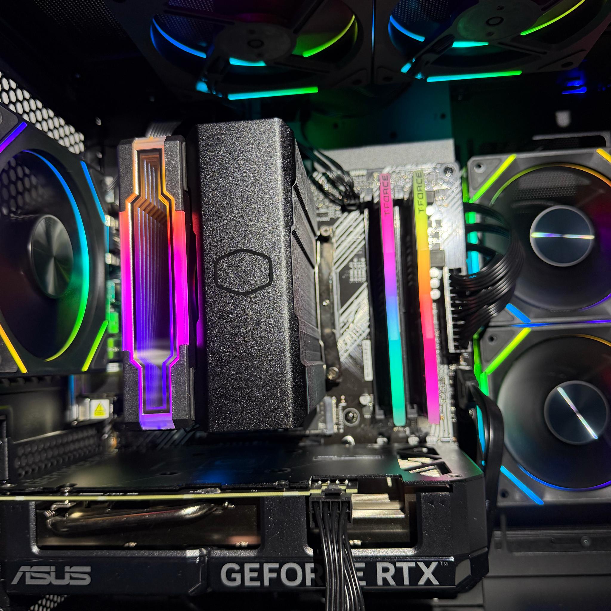 GLACIER GAMER🧊| RYZEN 5600X | NVIDIA 4060 | 32GB DDR4 | 1TB SSD | BT/WIFI