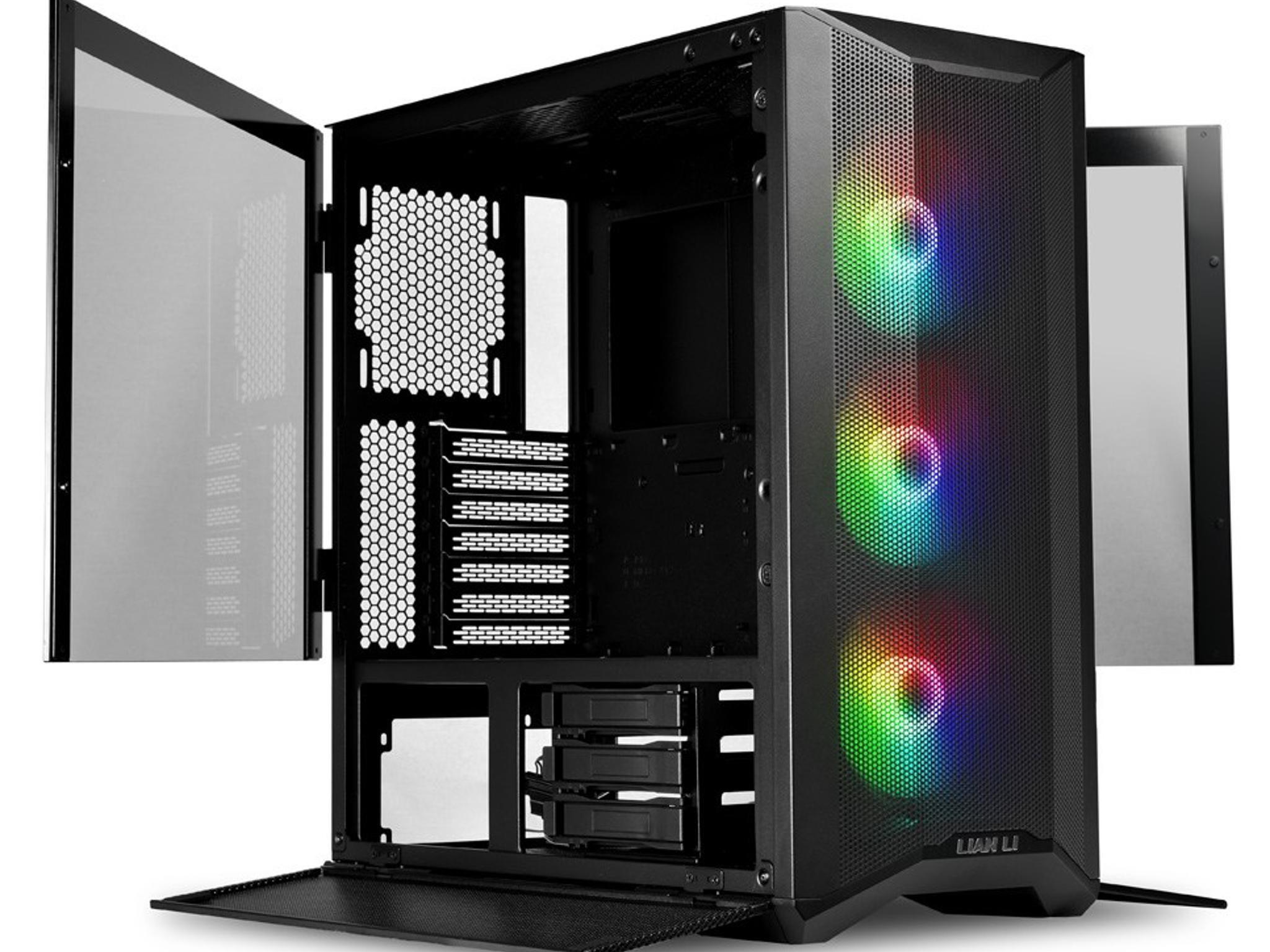 LANCOOL II MESH RGB | Amazing Airflow | 3 Pre Installed RGB fans | Clean/ No Dents