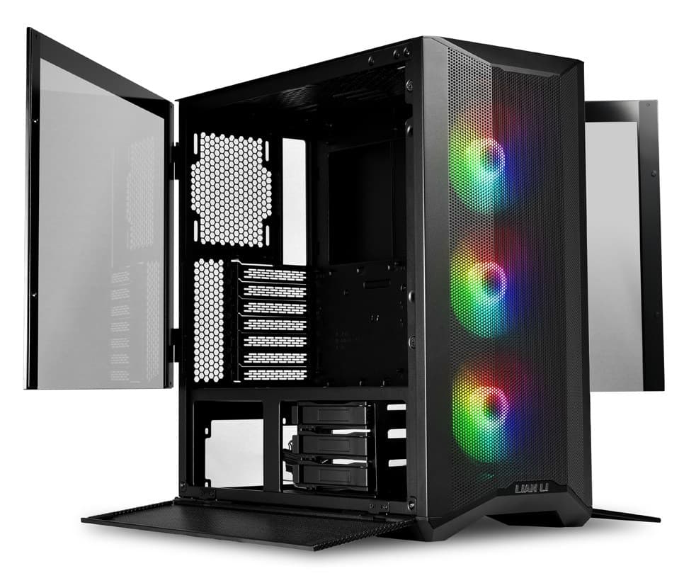 LANCOOL II MESH RGB | Amazing Airflow | 3 Pre Installed RGB fans | Clean/ No Dents