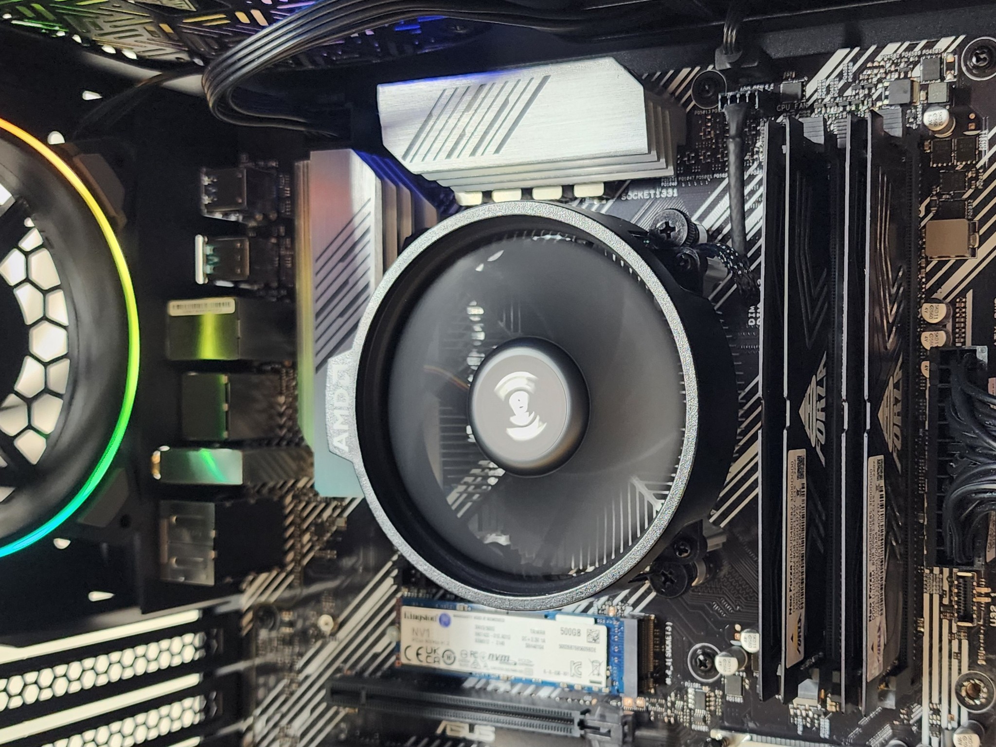 Gaming PC Ryzen 7 5700G 16GB RAM 512GB SSD   Windows 11 Computer