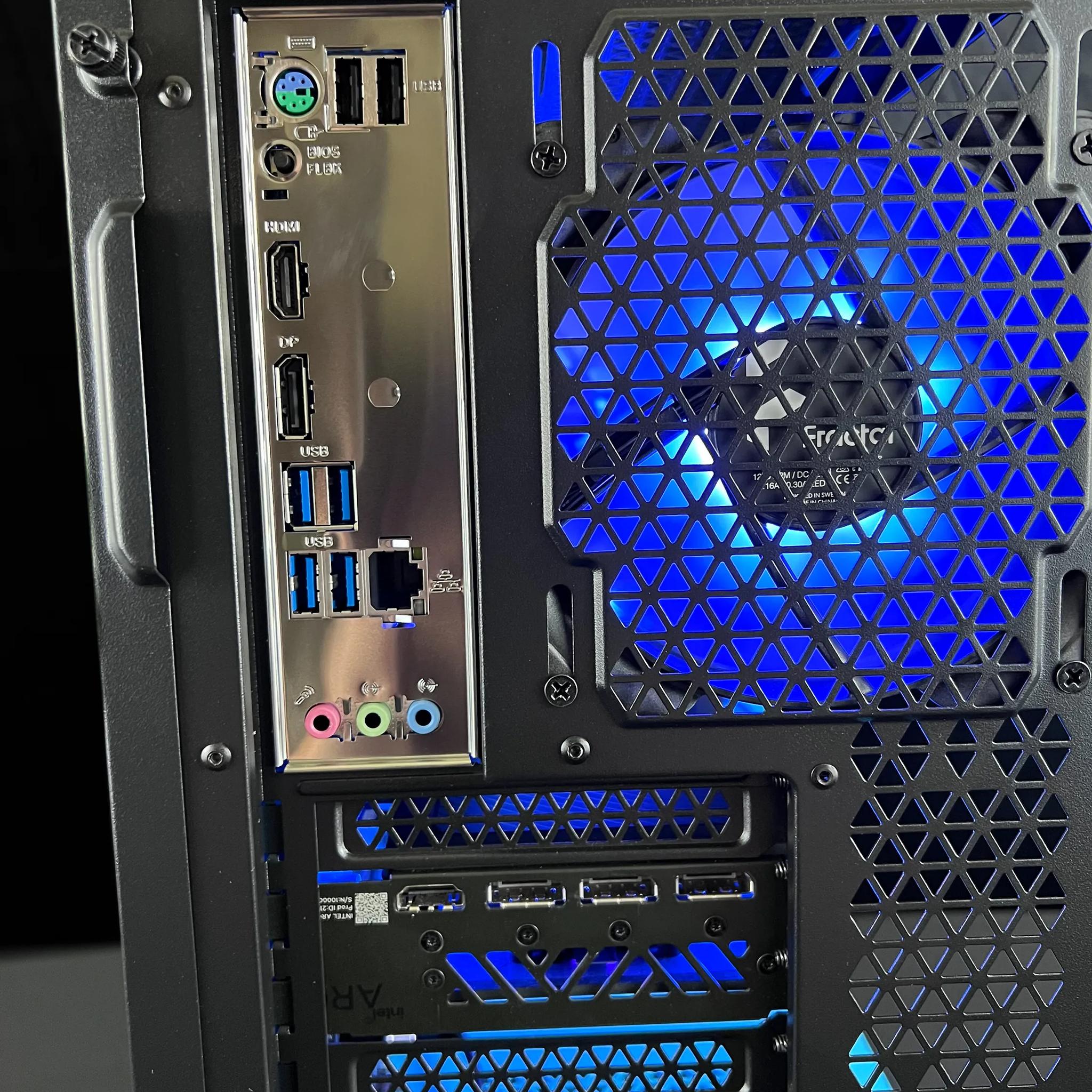 Intel Blue Mid-Range Gaming PC | i5-12400 | Arc LE A770