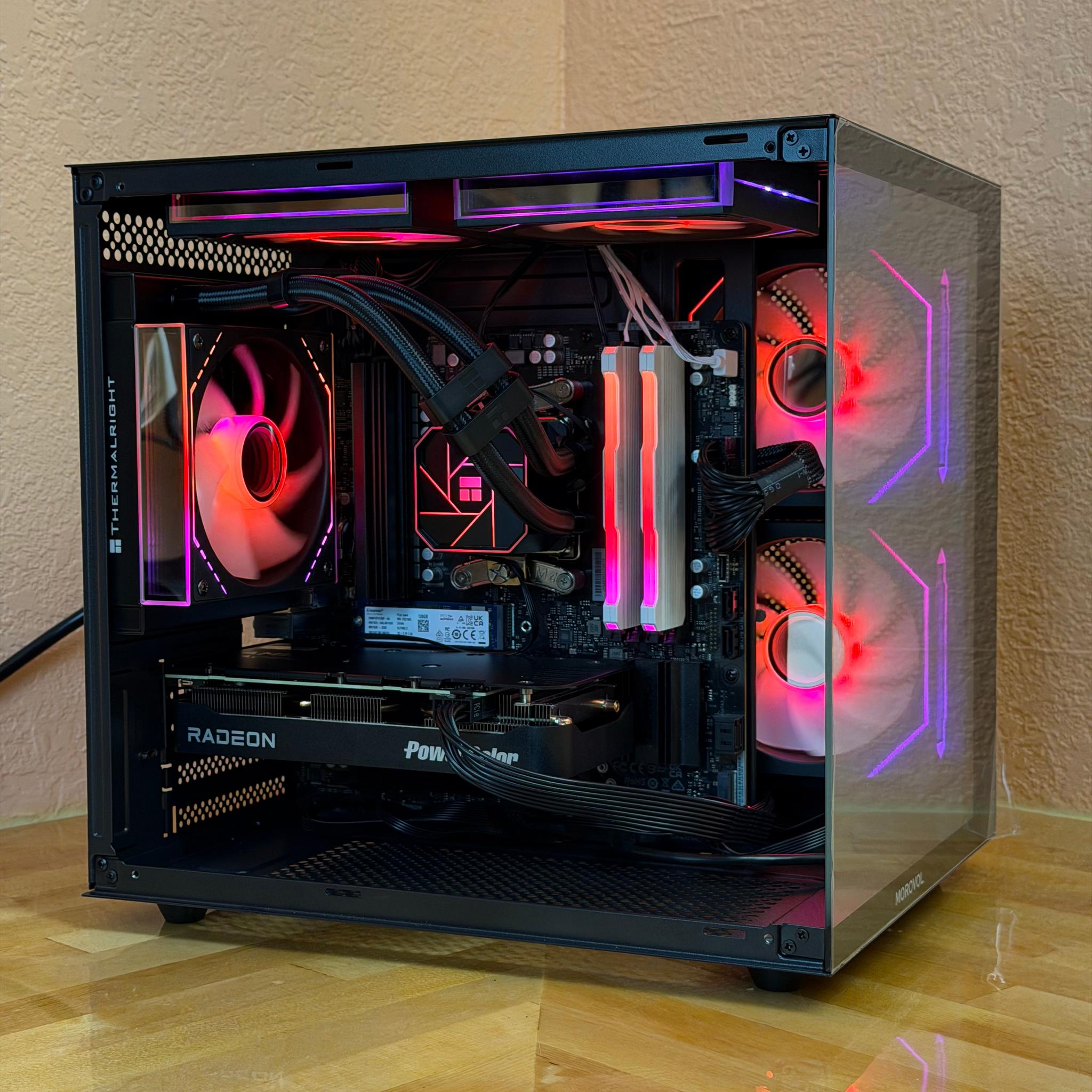 Ryzen 5 9600X + RX 9060 XT 16GB Gaming PC | Dual-Channel DDR5 | 1TB Gen4 NVMe