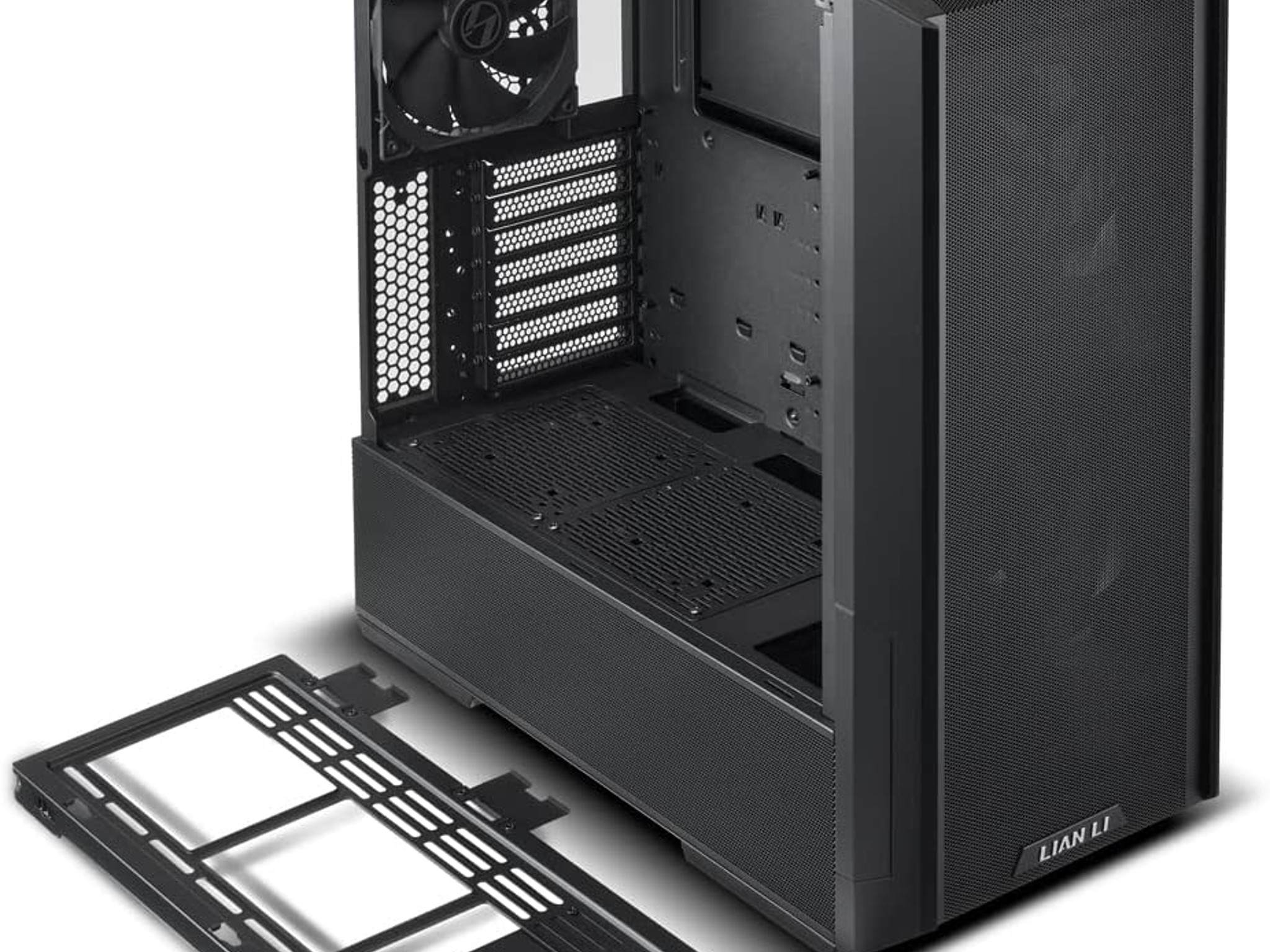 Lian Li Lancool 216 RGB Black ATX Mid Tower Case, 2X 160 mm ARGB Fans Included - LANCOOL 216RX