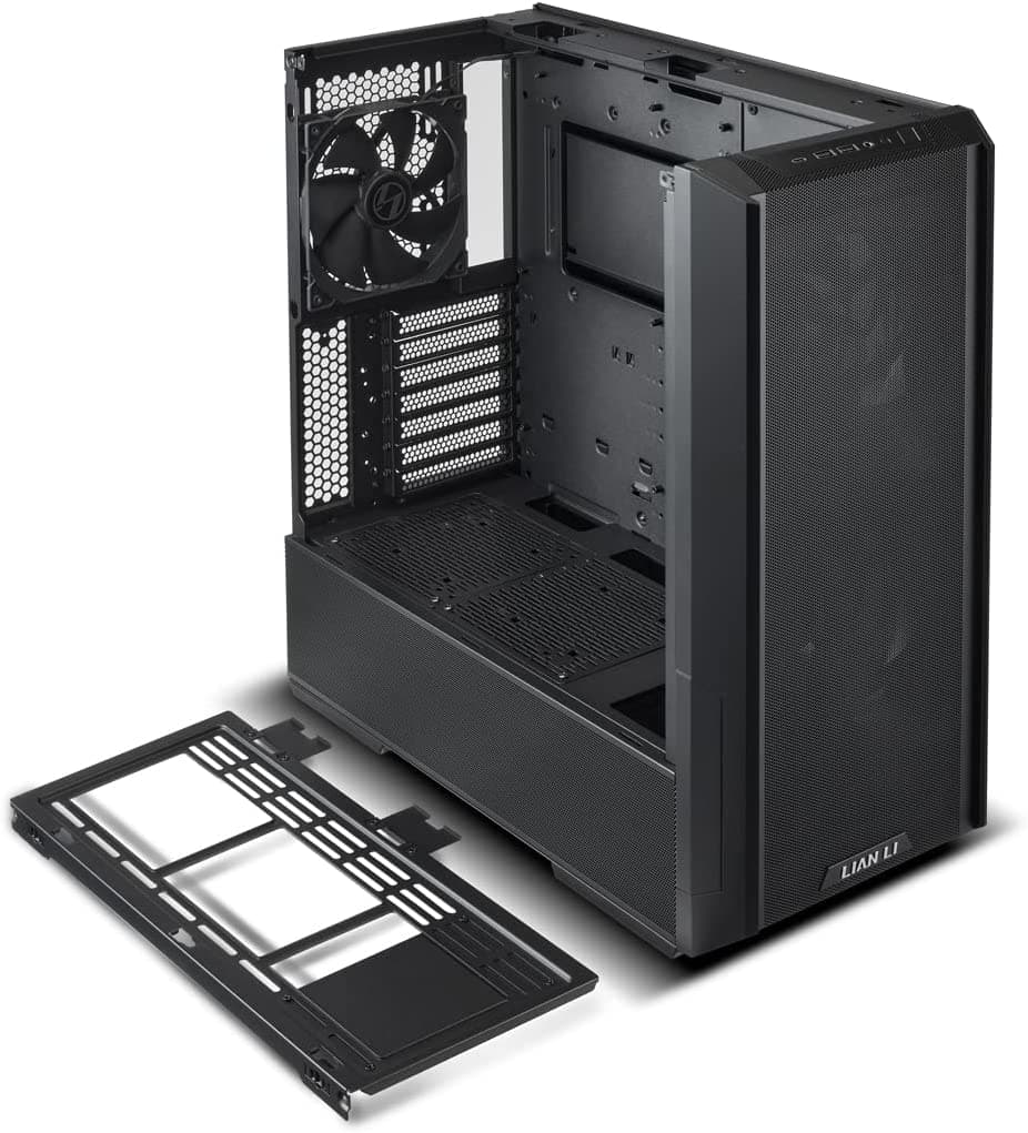 Lian Li Lancool 216 RGB Black ATX Mid Tower Case, 2X 160 mm ARGB Fans Included - LANCOOL 216RX