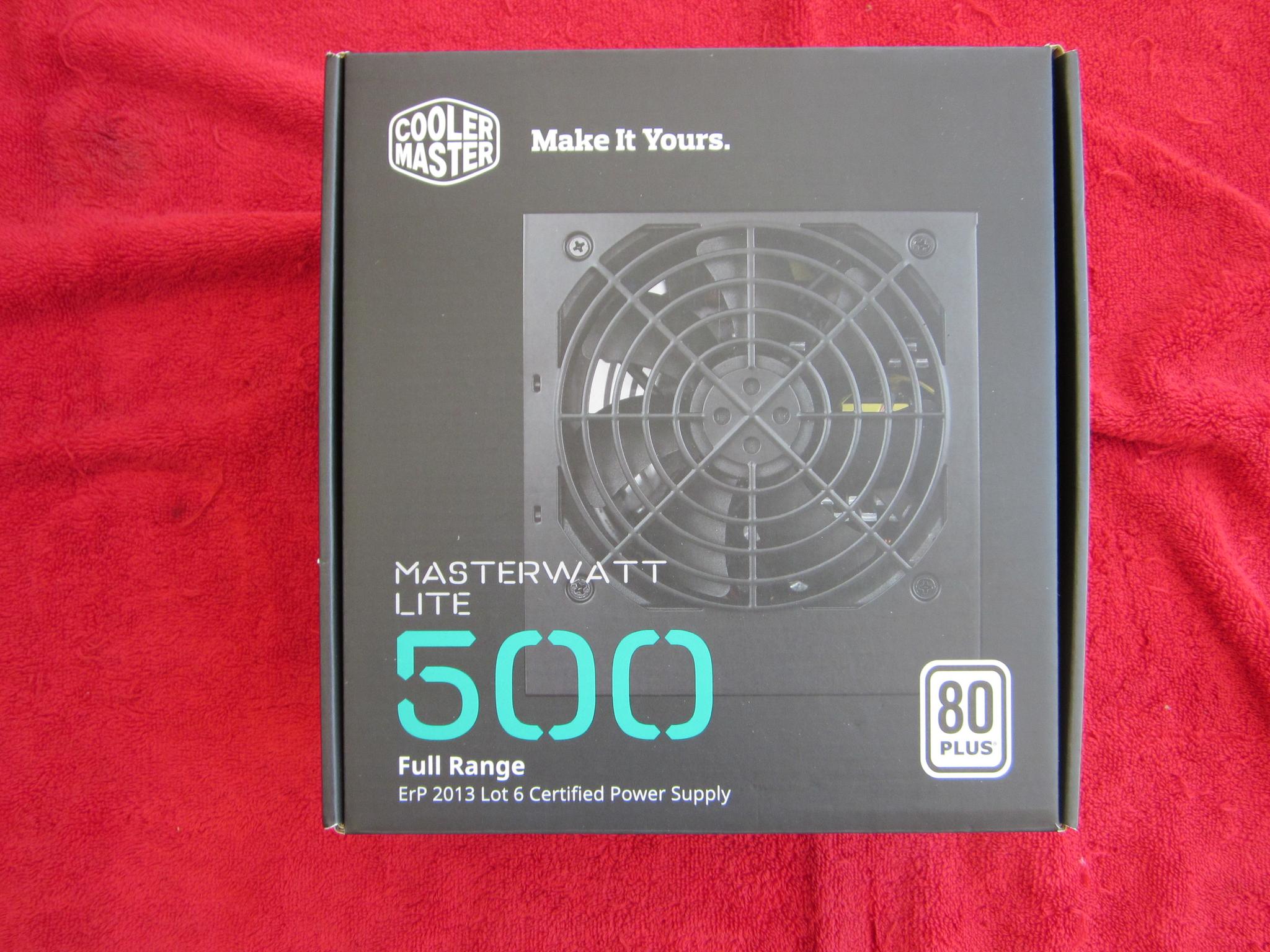 Cooler Master MasterWatt Lite 80+ 500w Power Supply