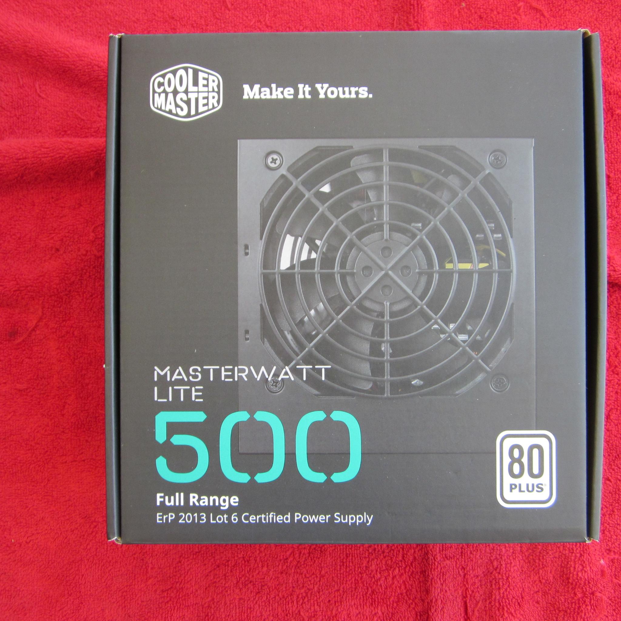 Cooler Master MasterWatt Lite 80+ 500w Power Supply