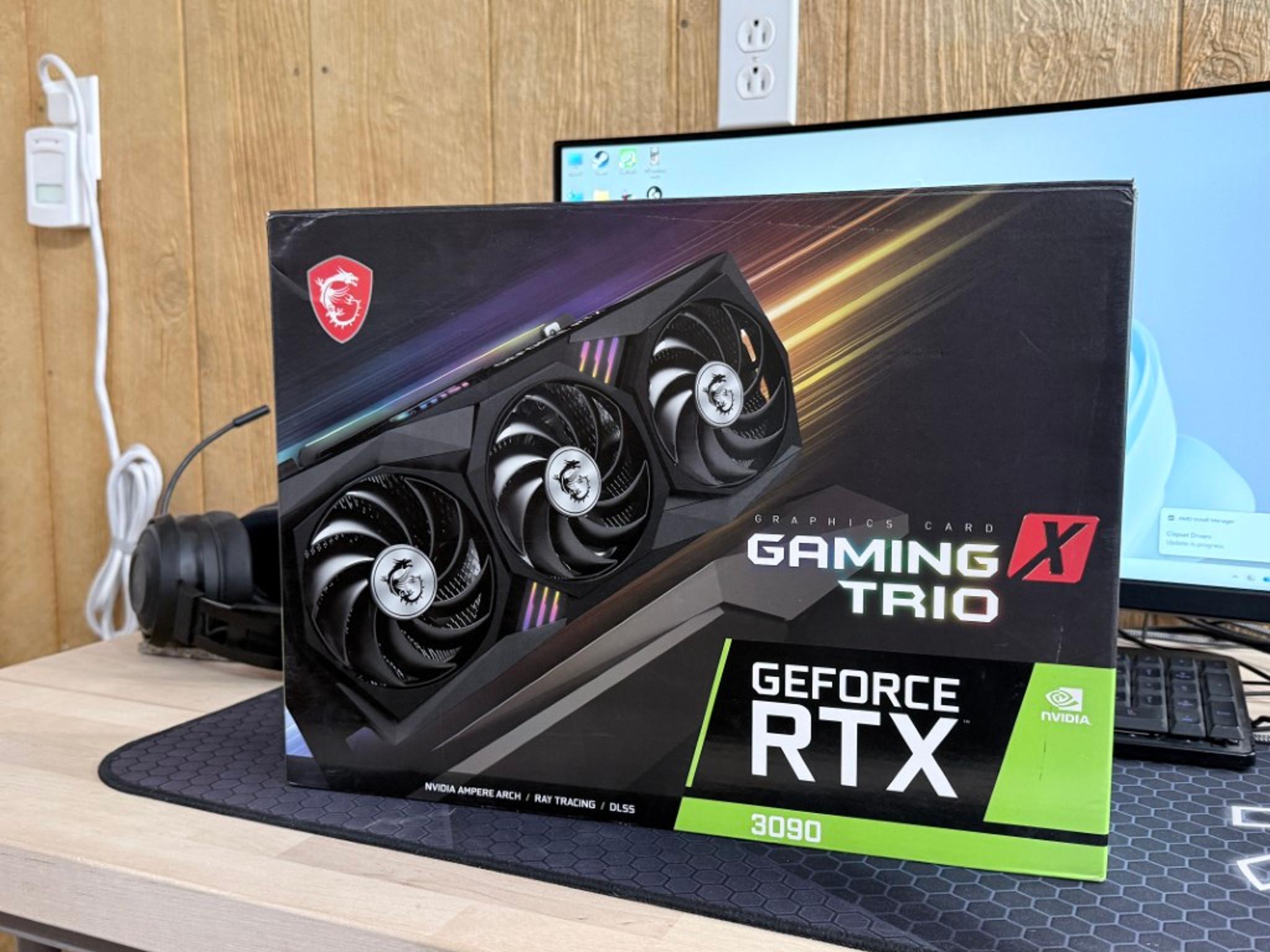 Gigabyte GeForce Gaming X Trio RTX 3090 24GB - With box and Support Bracket